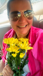 Stripe Oversized Shirt Bubblegum