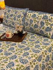 Lotus Bloom King Bedsheet