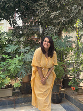 Stripe Yellow Kaftan