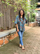 Indigo Sunburst Antifit Shirt