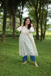 Heart & Hues Choga Set - Blue