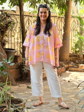 Limonchello Kaftan Shirt - Pink