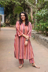 Rust Kurta Set