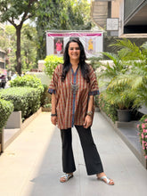 Earthsong Kaftan Shirt - Slate