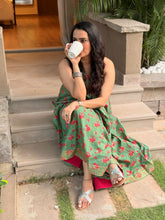 Surk Dress - Mint Floral (Made To Order)