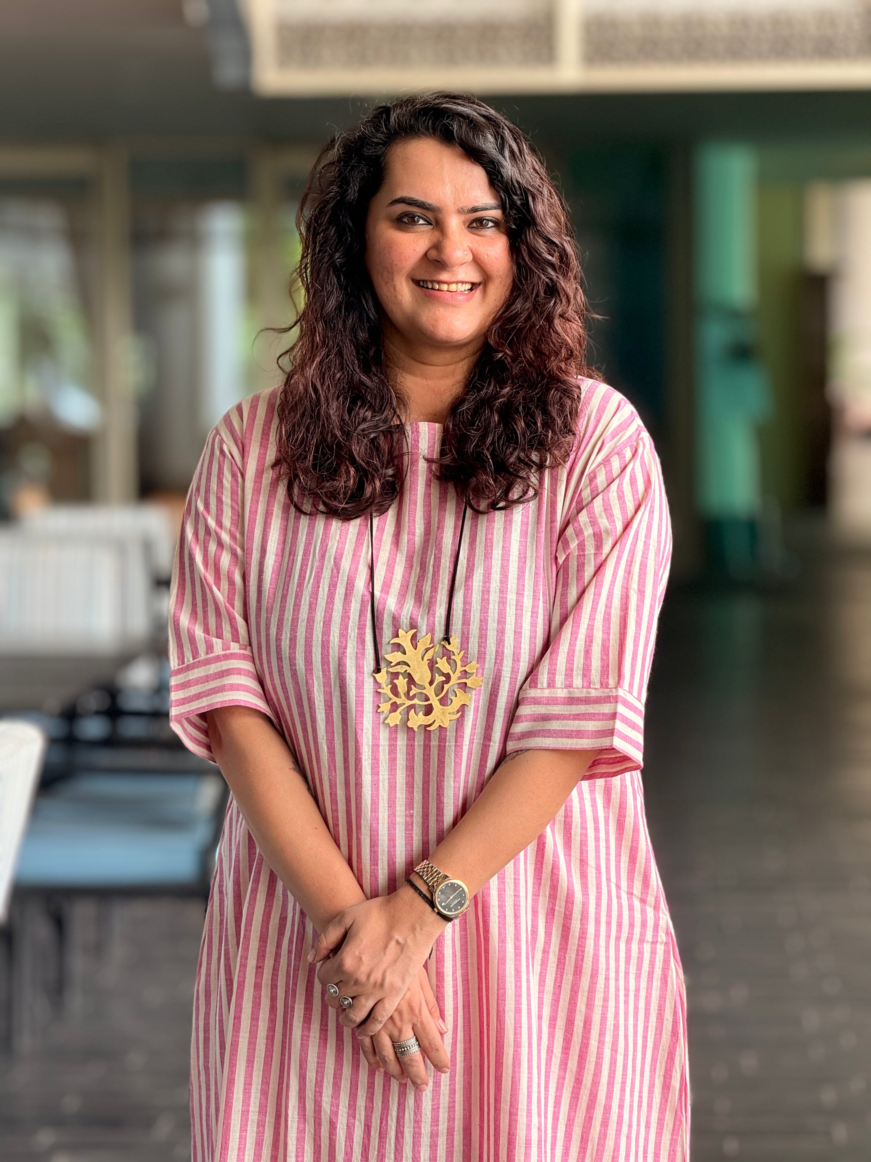 Candy Stripe Kurta Coord