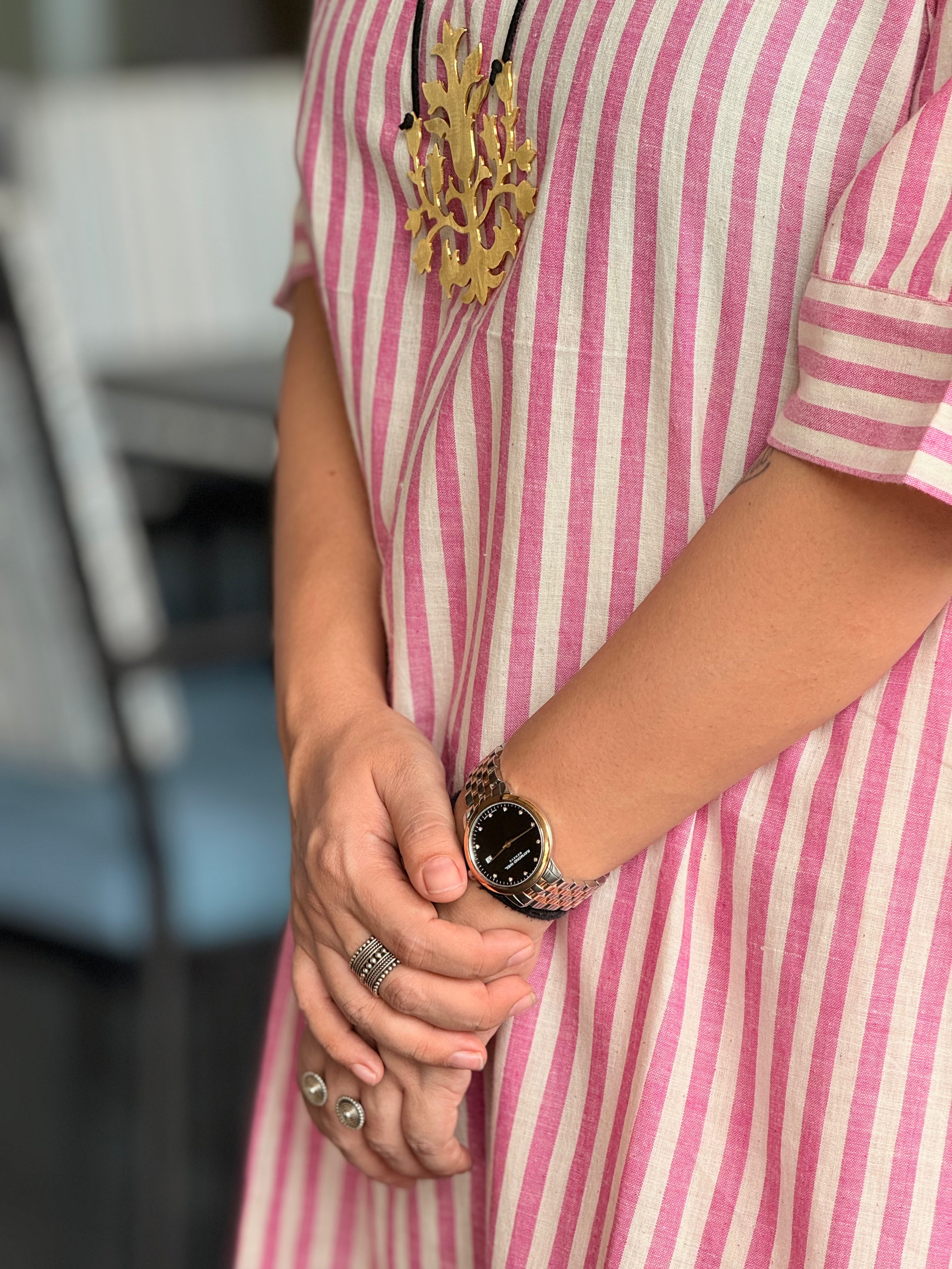 Candy Stripe Kurta Coord