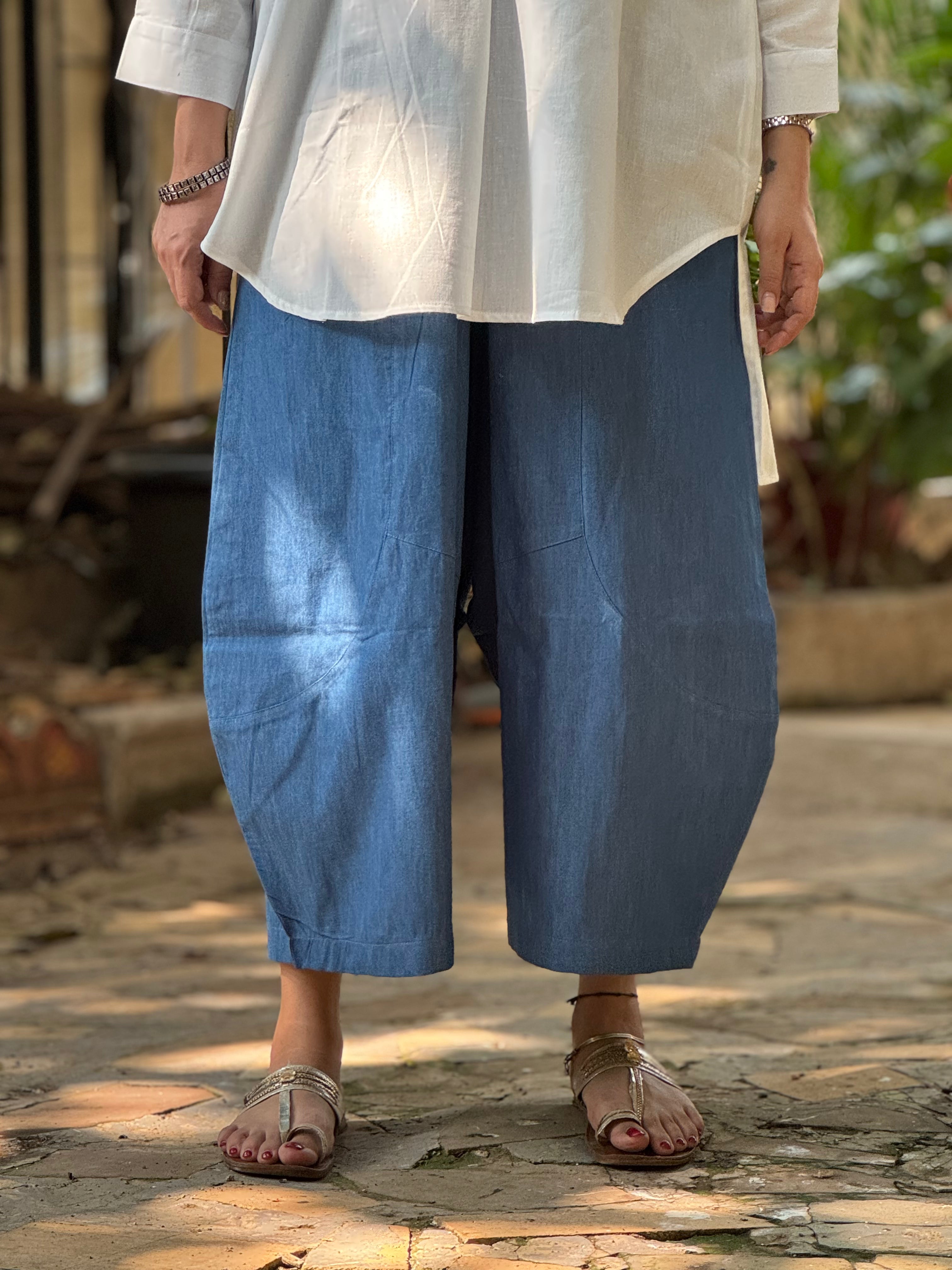 The Breeze Set - Dark Denim (made to order)