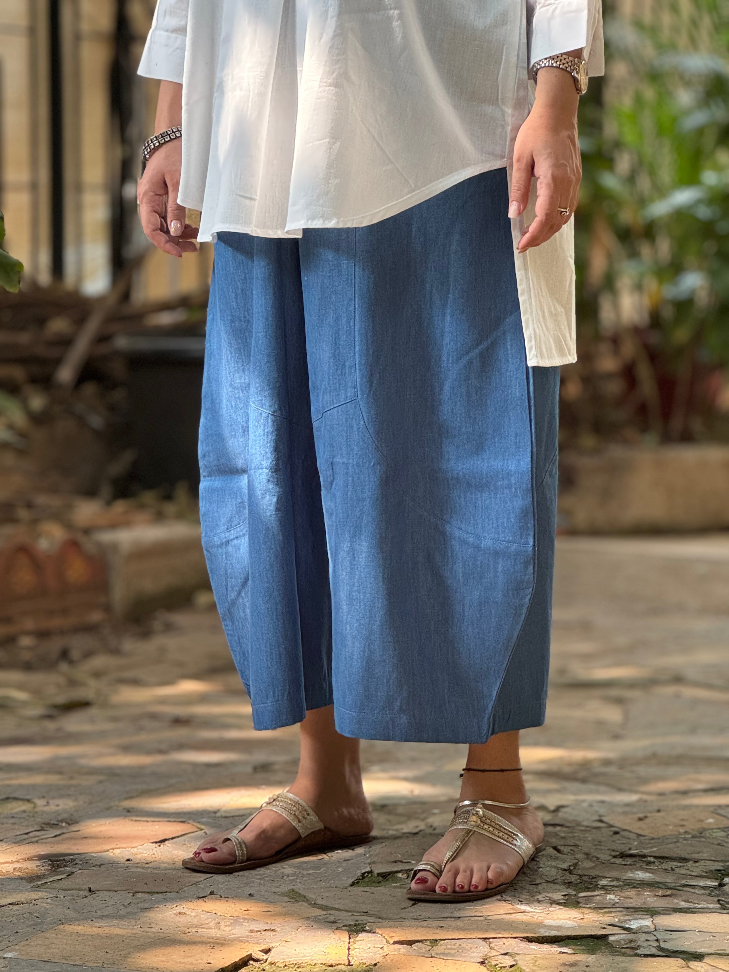 The Breeze Set - Dark Denim (made to order)