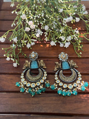 Vintage Mughal Moon Drops