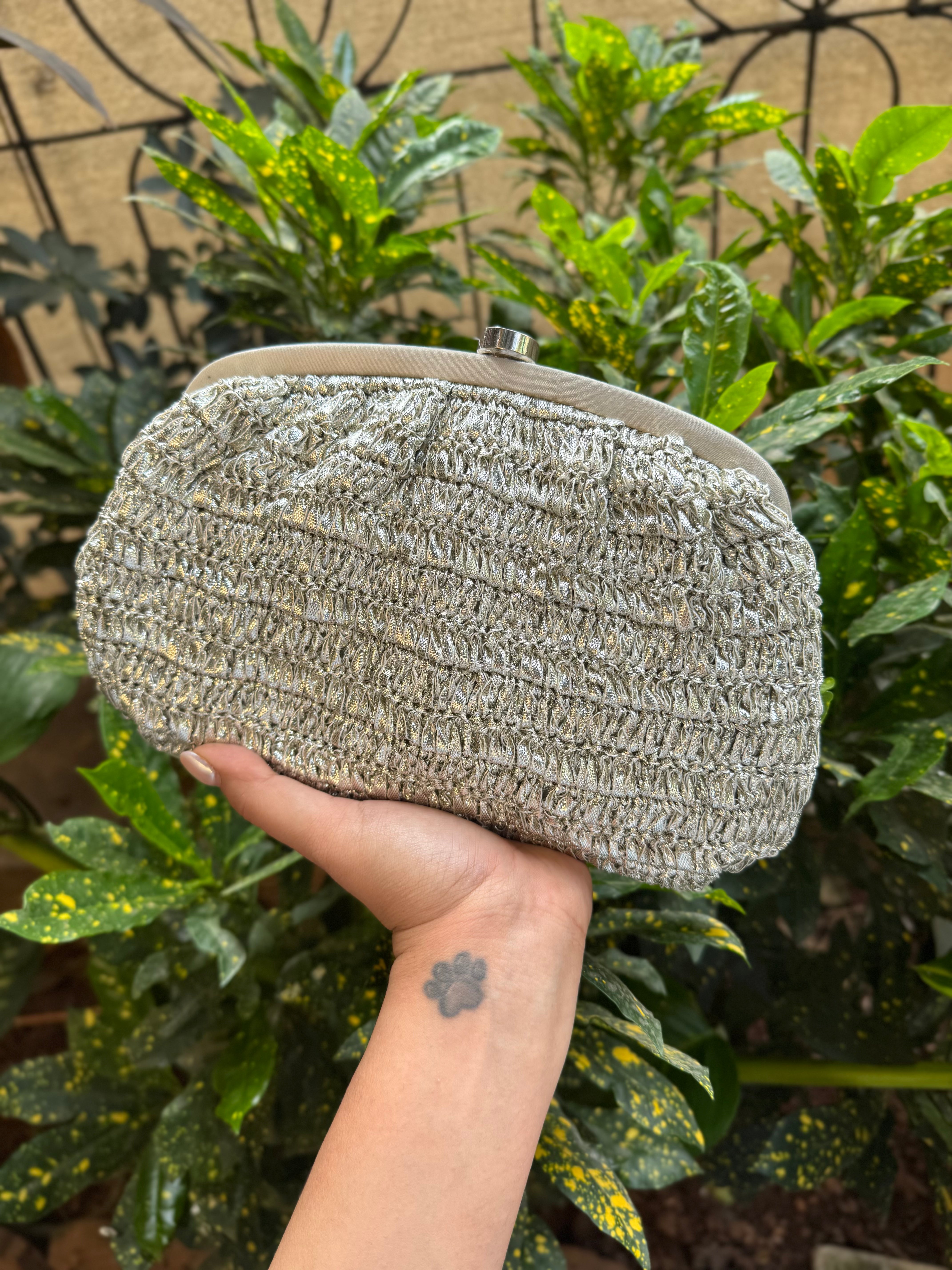 Crochet Crossbody Clutch