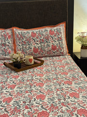 Coral Retreat King Bedsheet