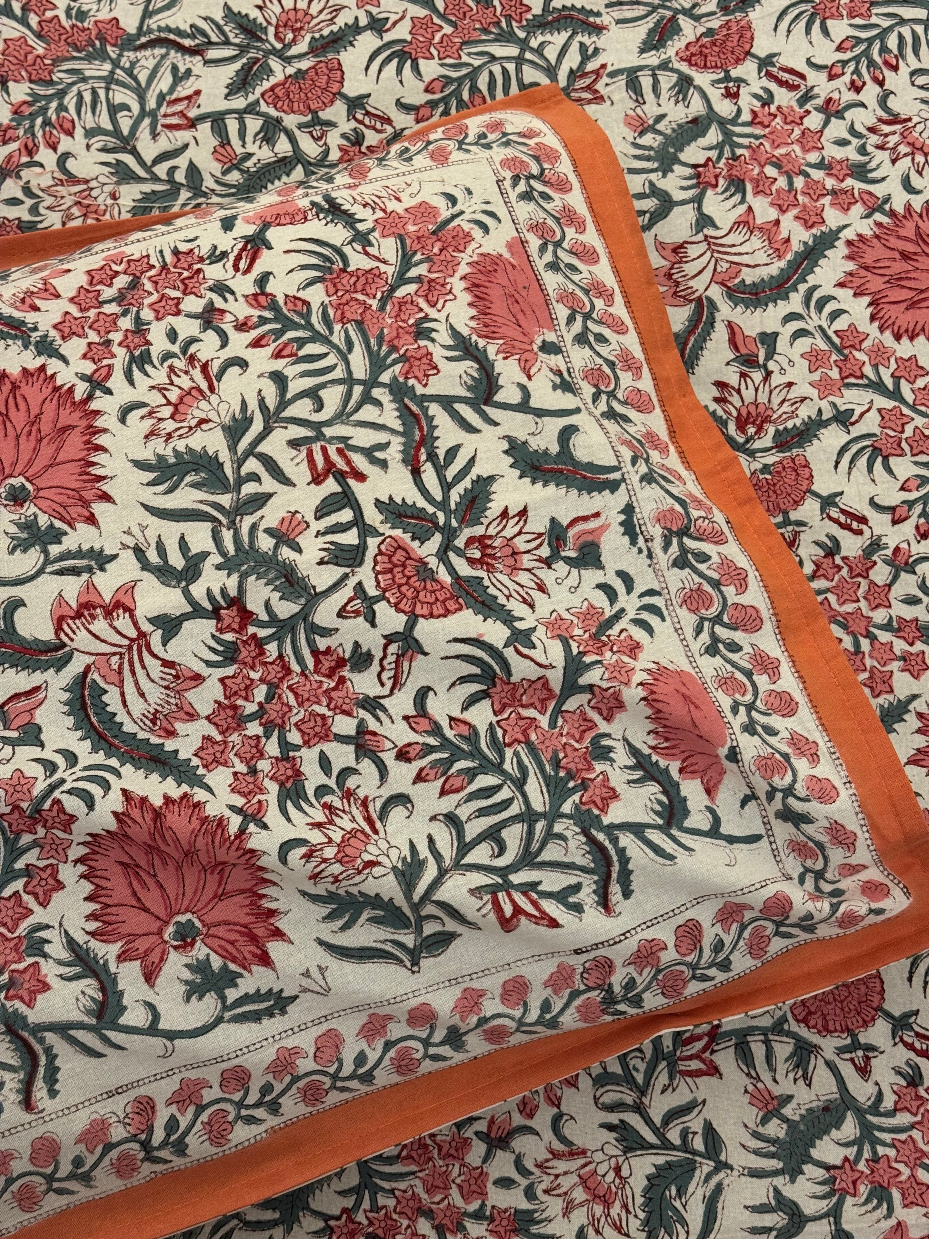 Coral Retreat King Bedsheet