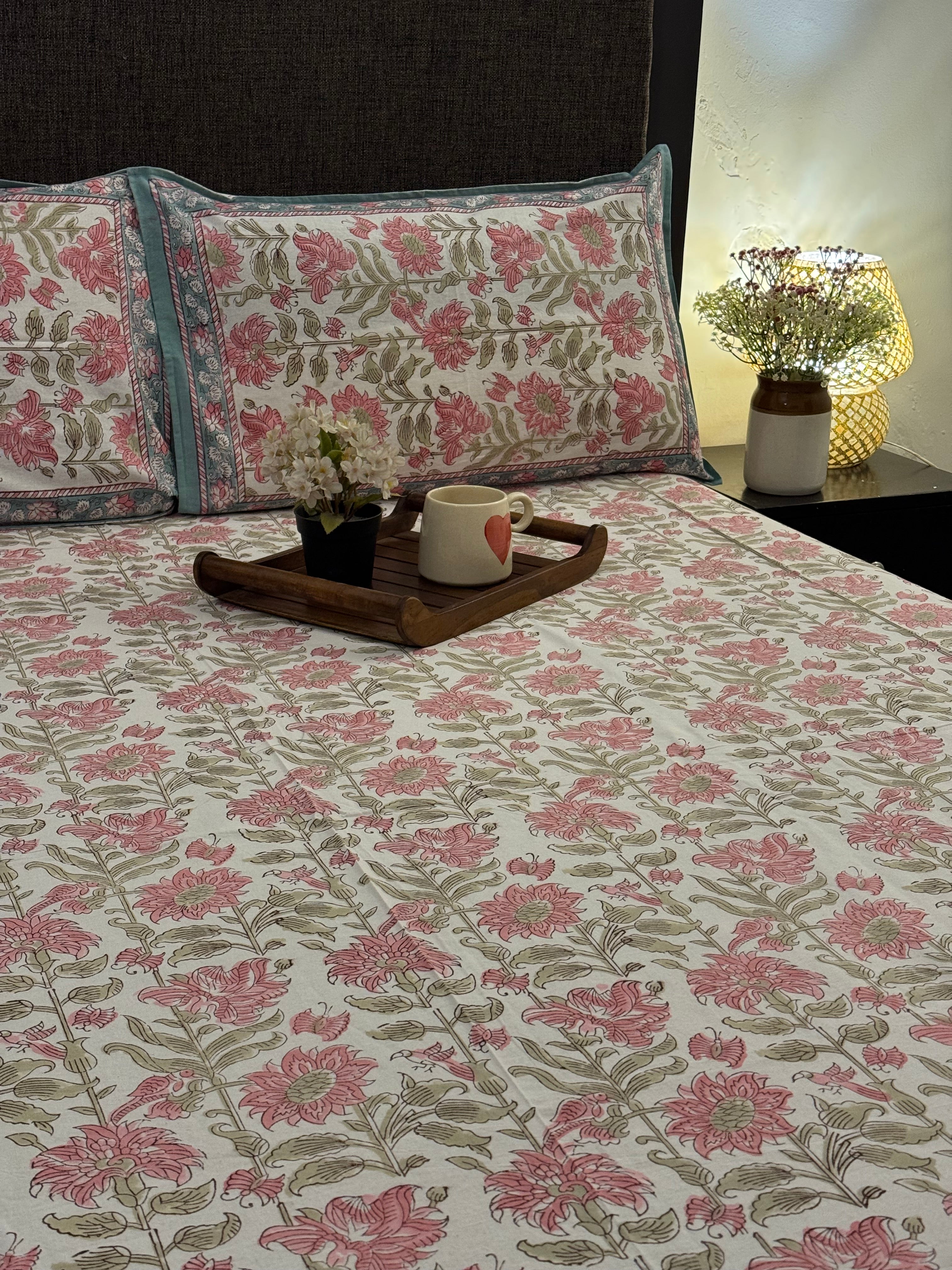 Gulnaar King Bedsheet