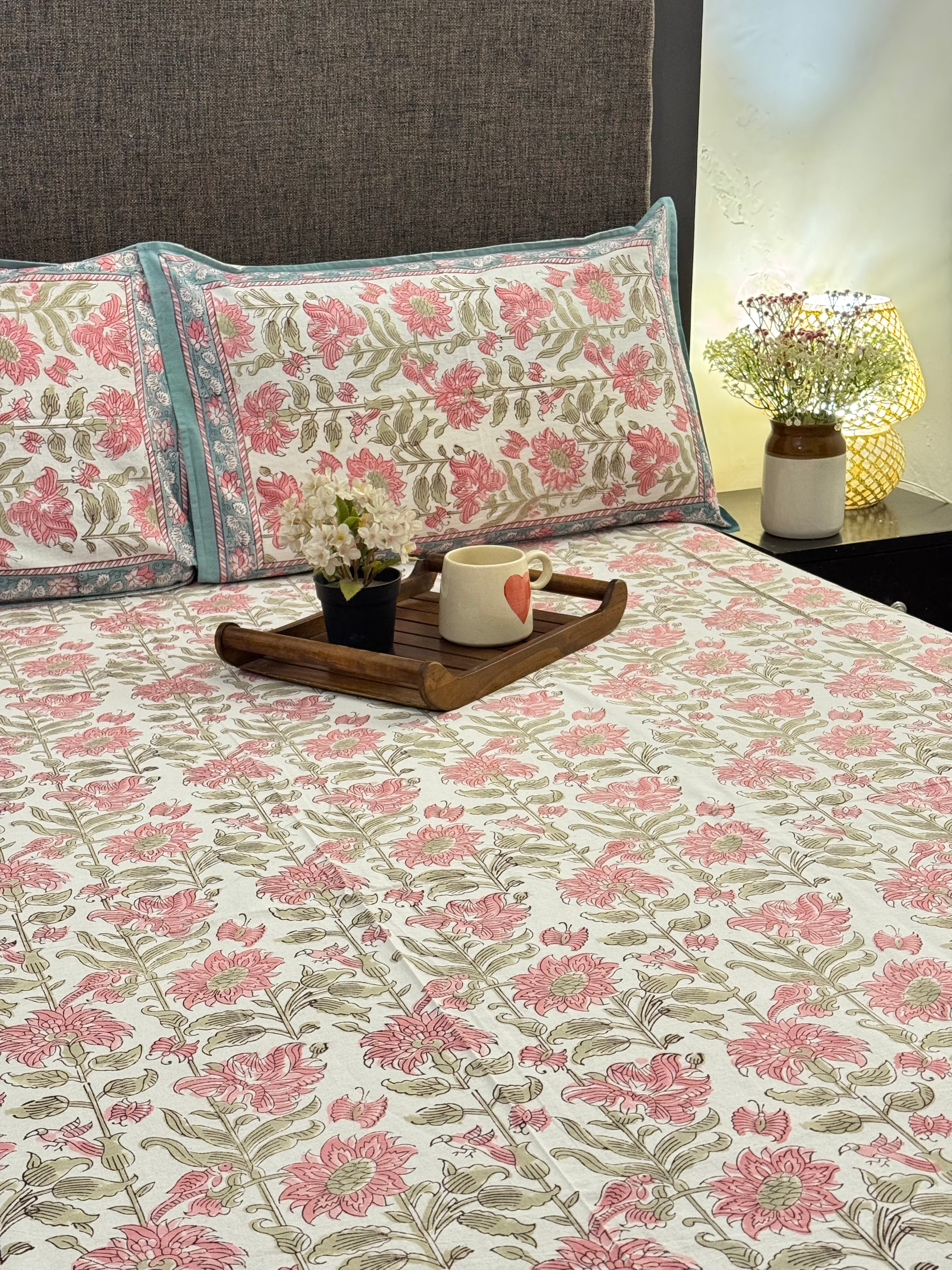 Gulnaar King Bedsheet