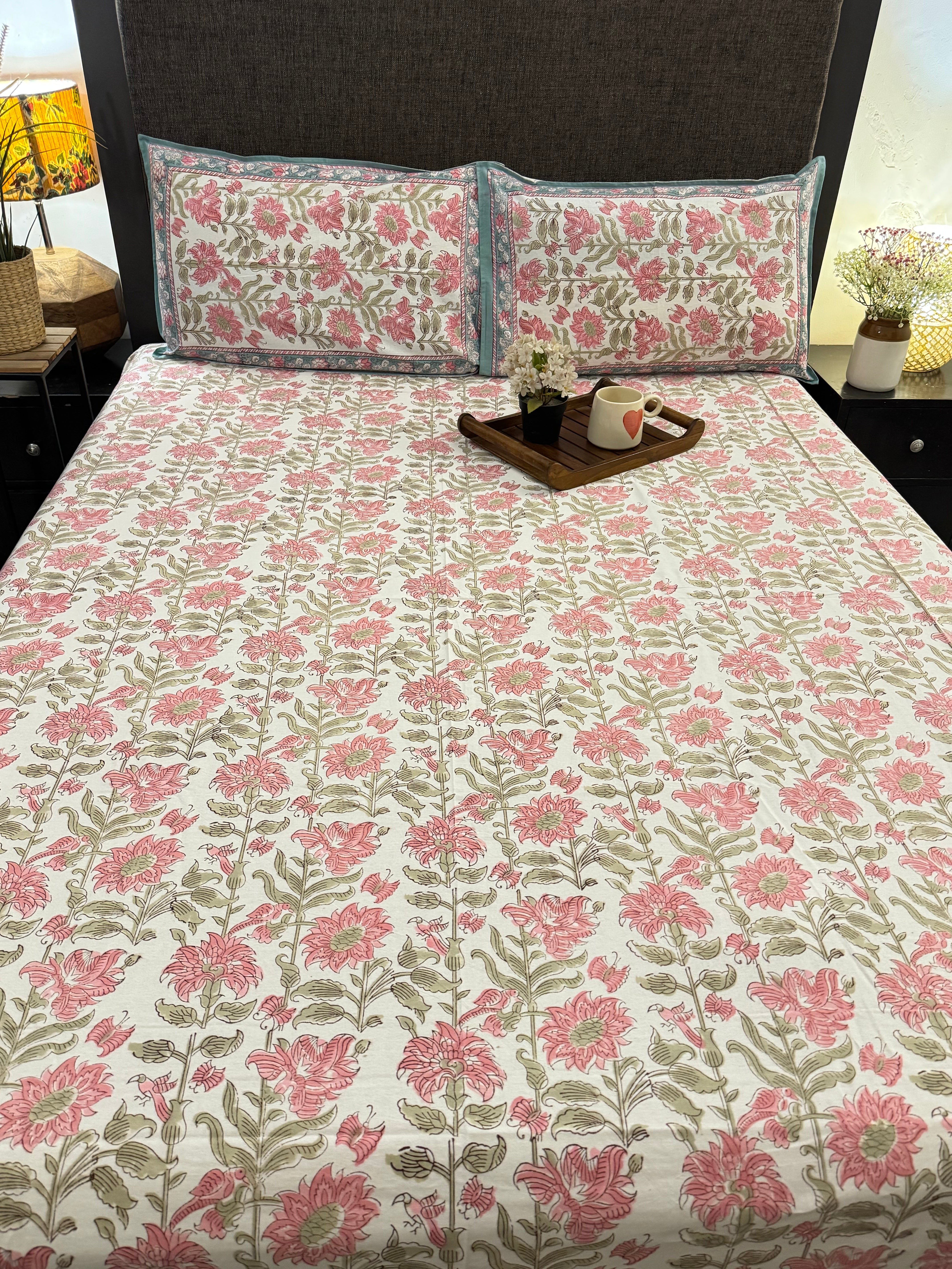Gulnaar King Bedsheet