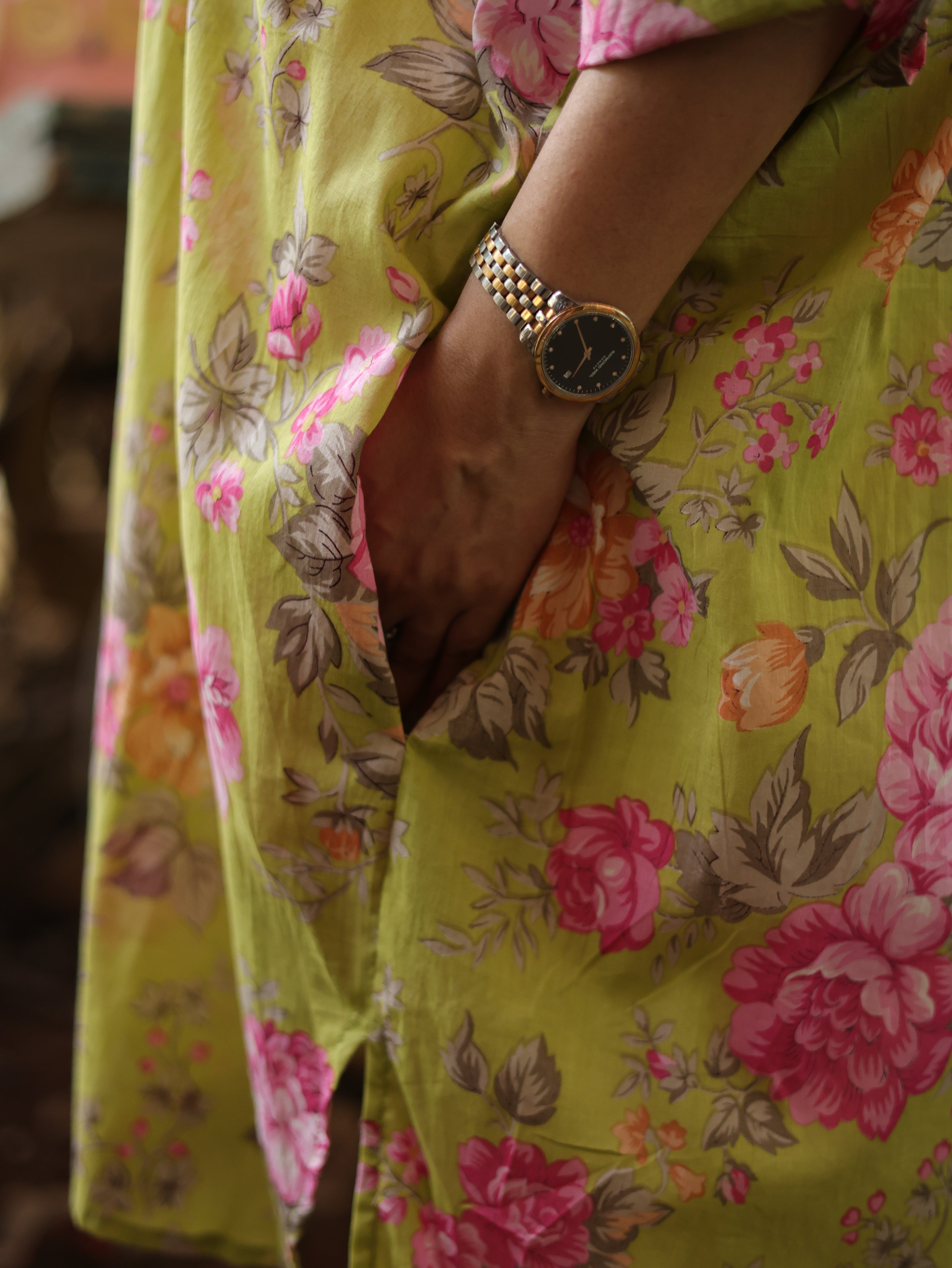 Gulnaar Antifit Shirt - Lime Pink