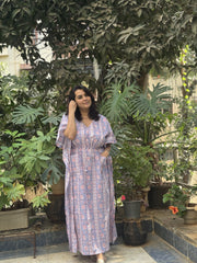 Lavender Pink Kaftan