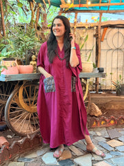 Pocket Stories Kaftan - Plum