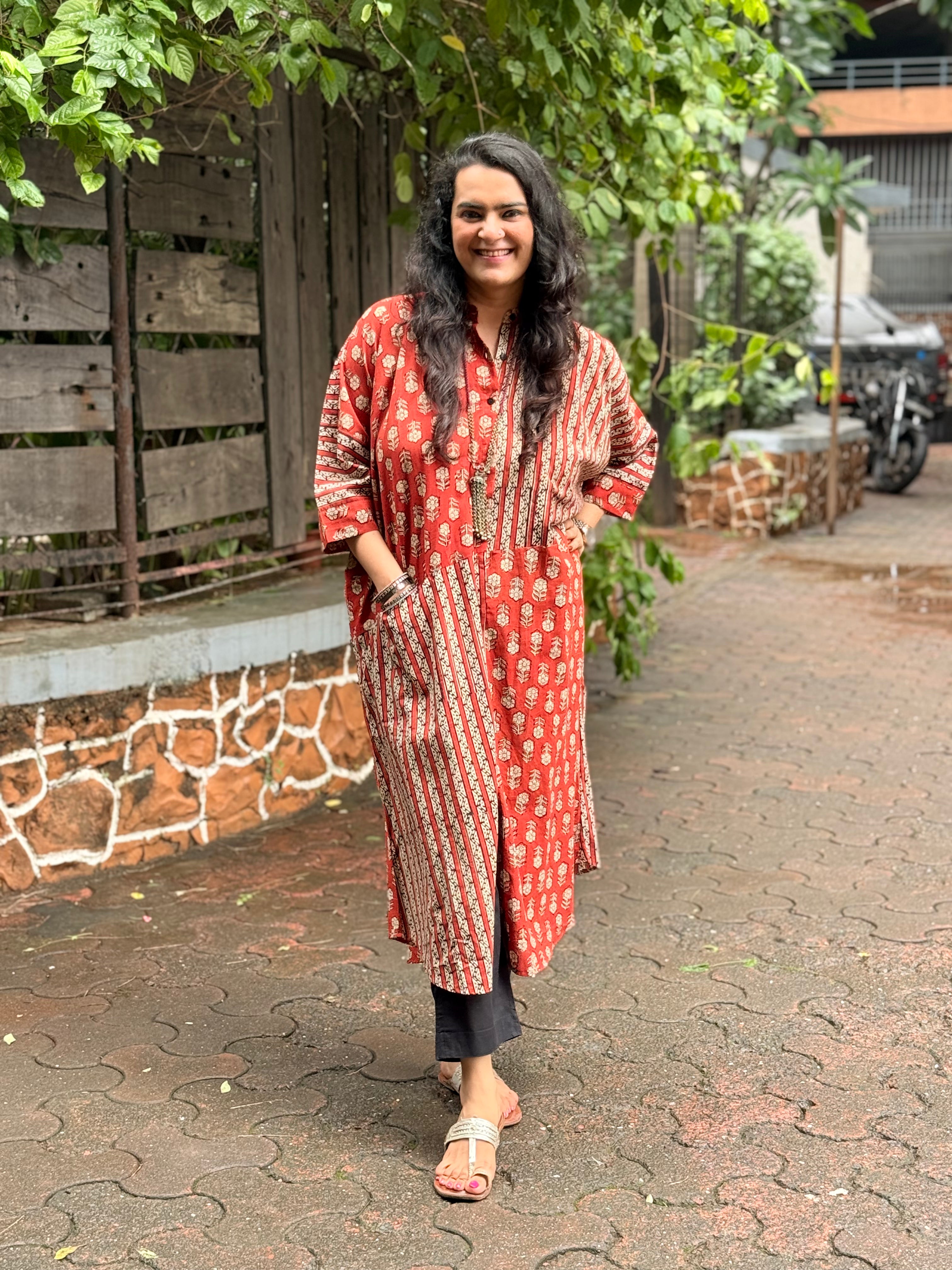 Terracotta Antifit Kurta