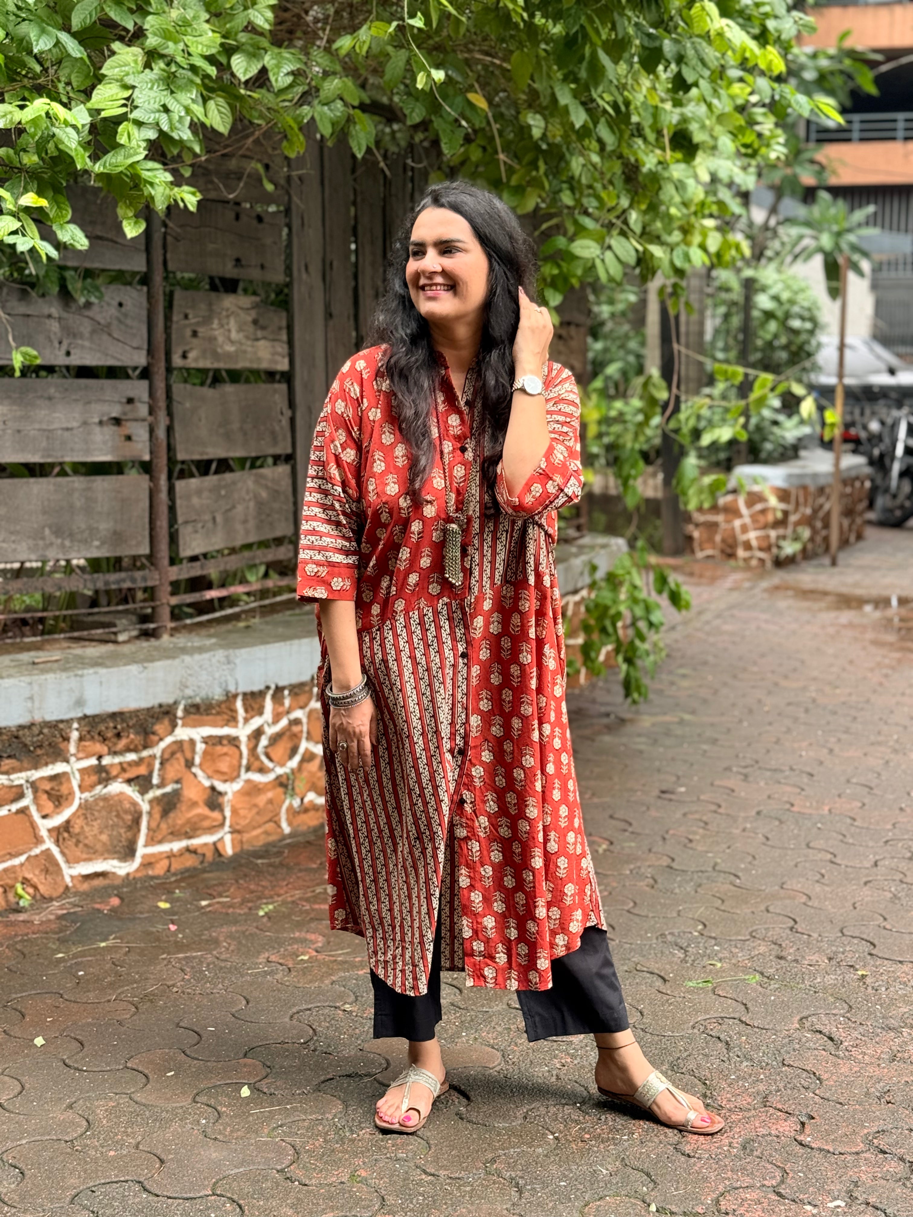 Terracotta Antifit Kurta