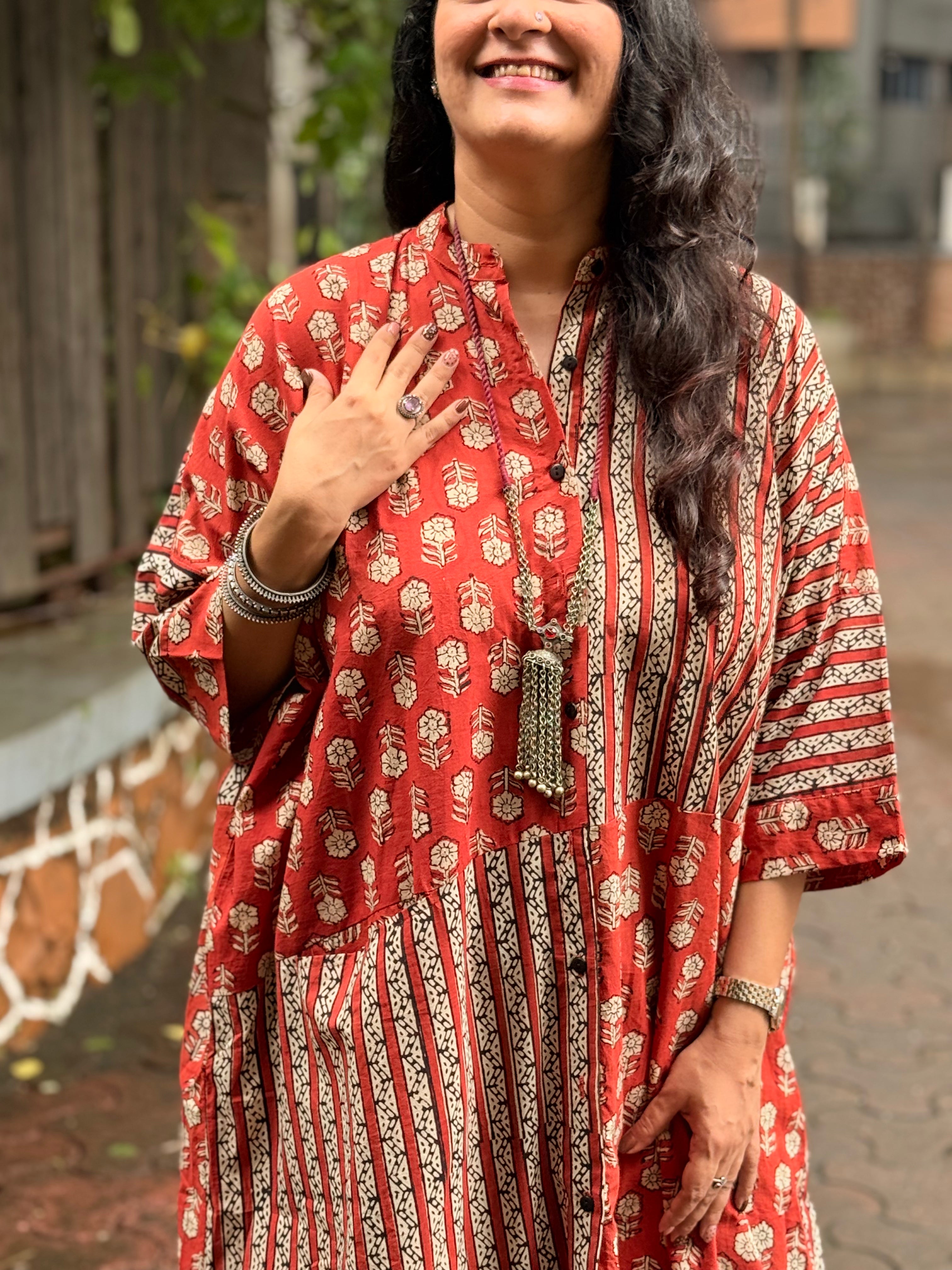 Terracotta Antifit Kurta