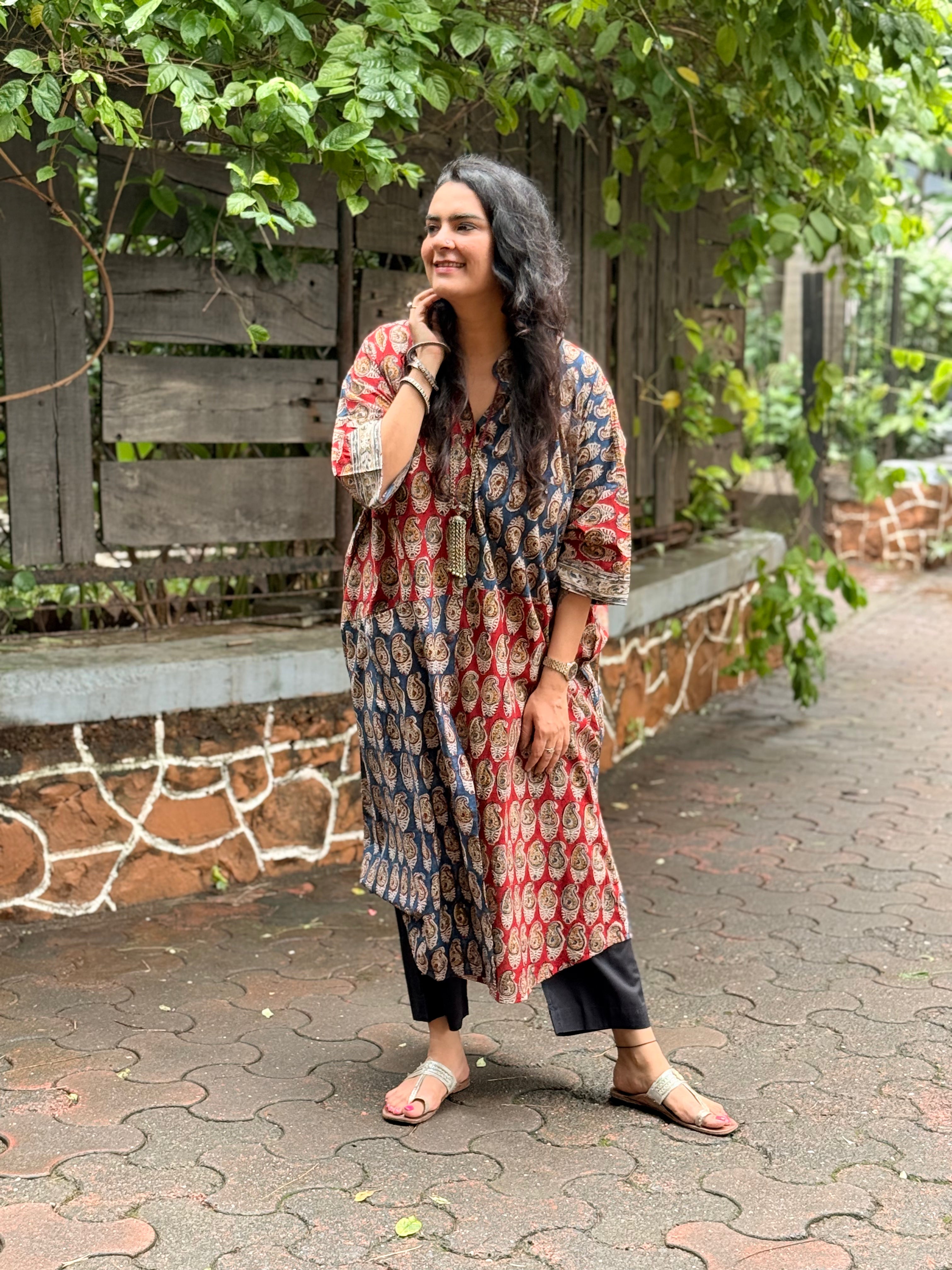 Heritage Paisley Antifit Kurta