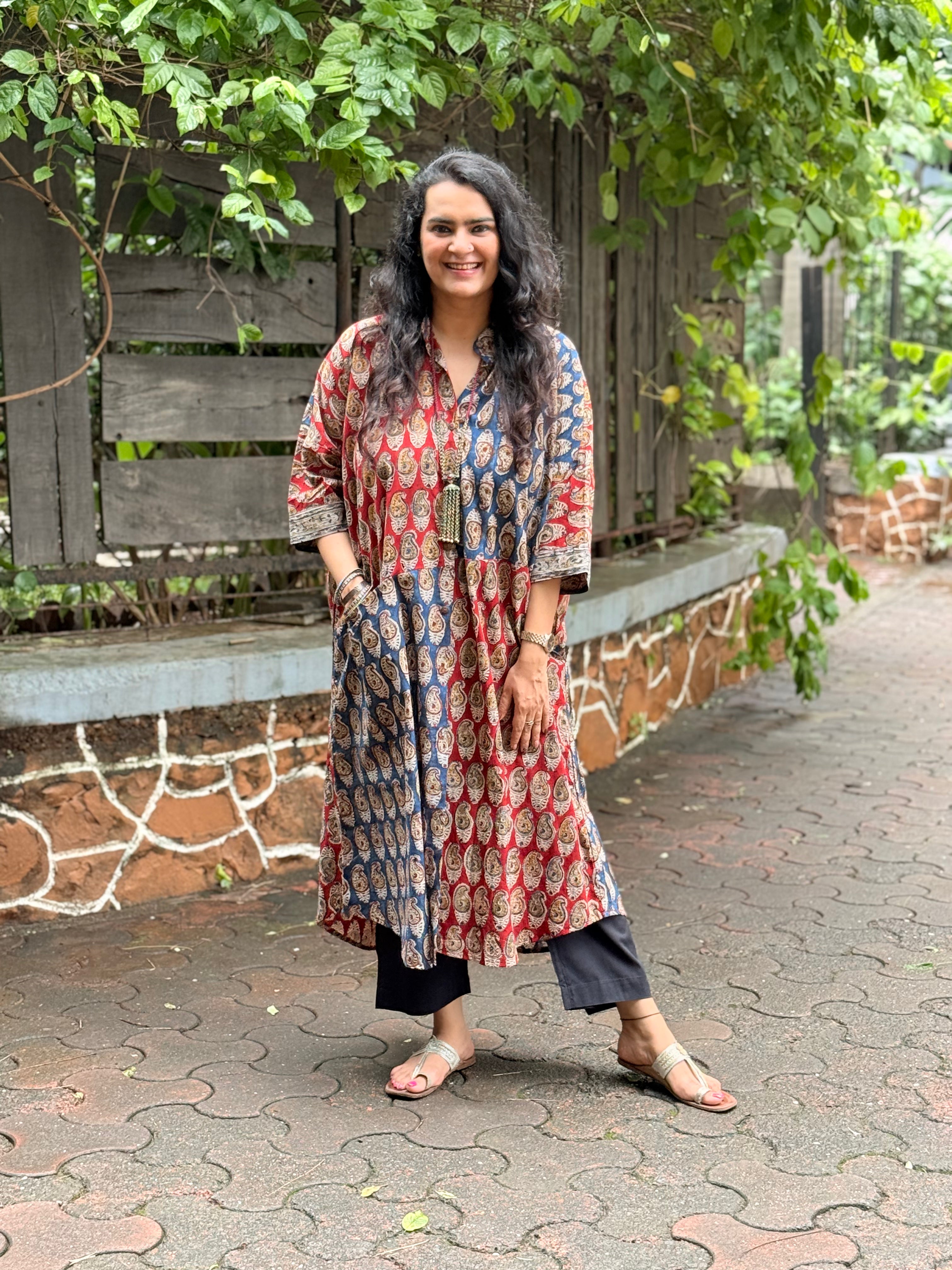 Heritage Paisley Antifit Kurta