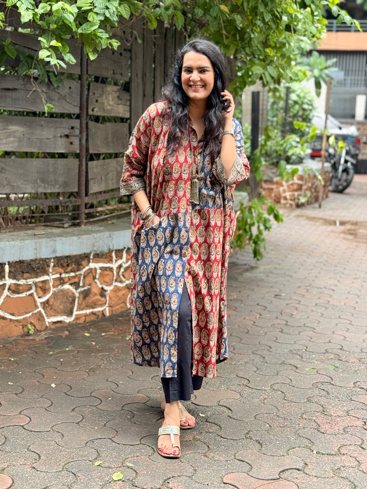 Heritage Paisley Antifit Kurta