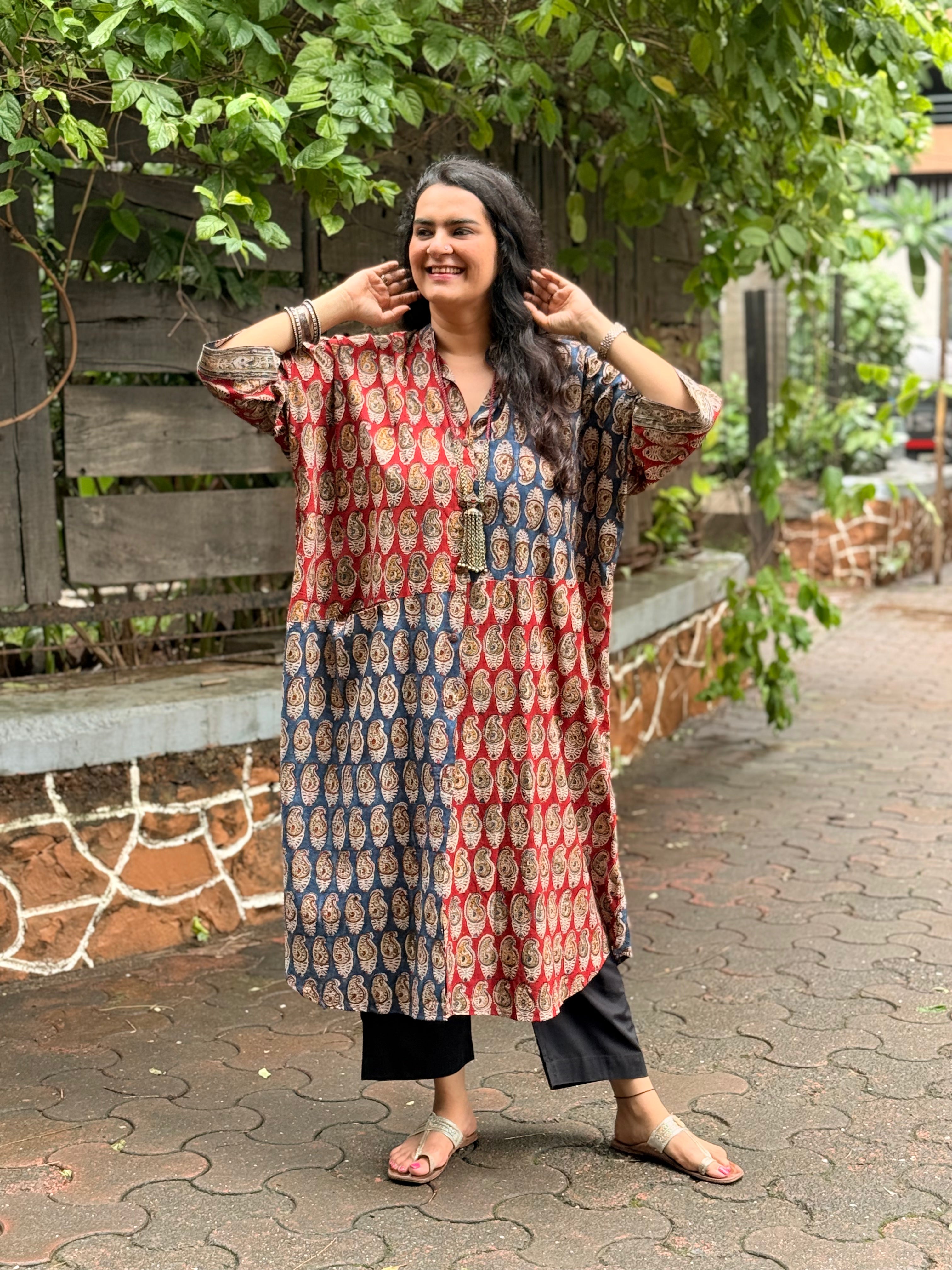 Heritage Paisley Antifit Kurta