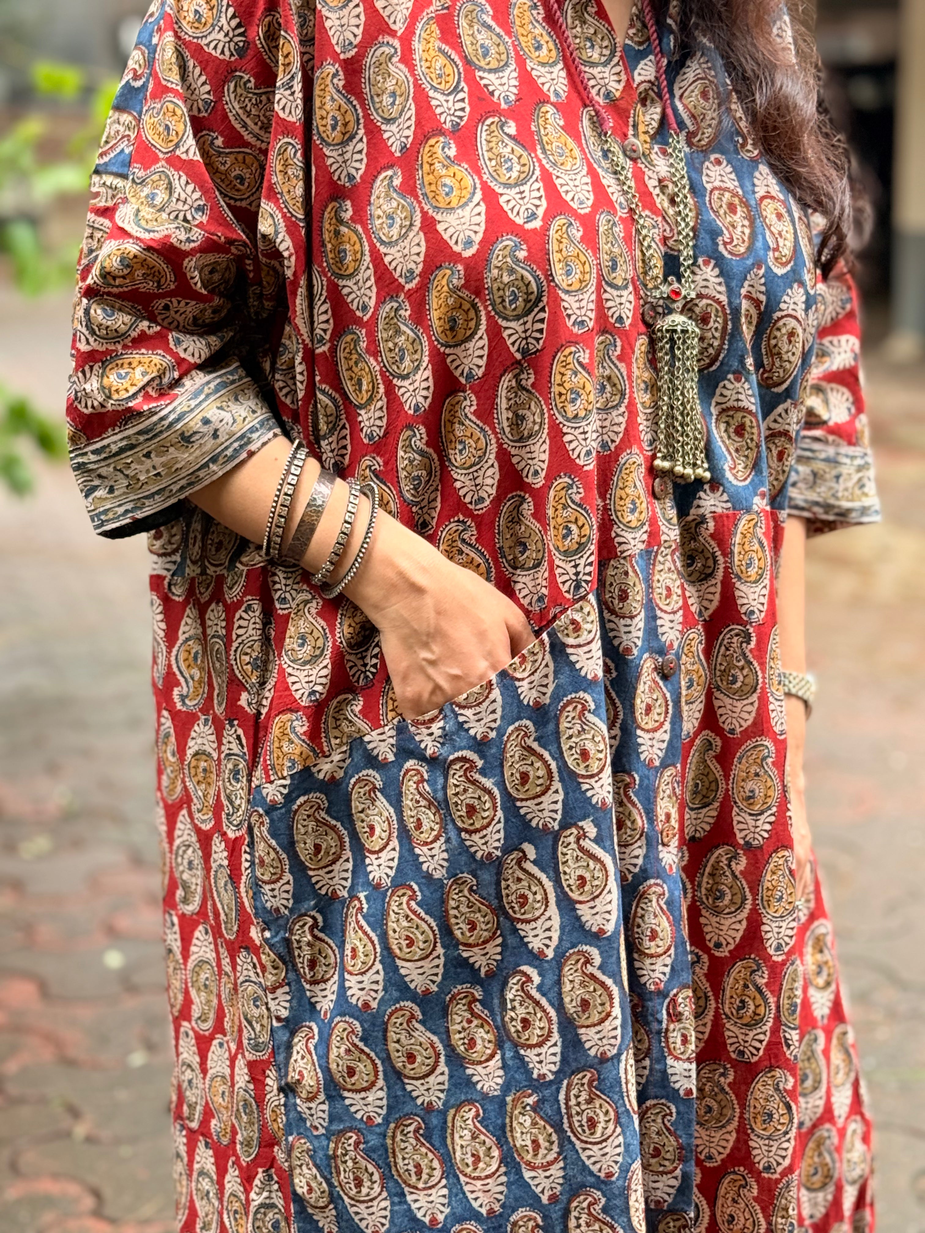 Heritage Paisley Antifit Kurta