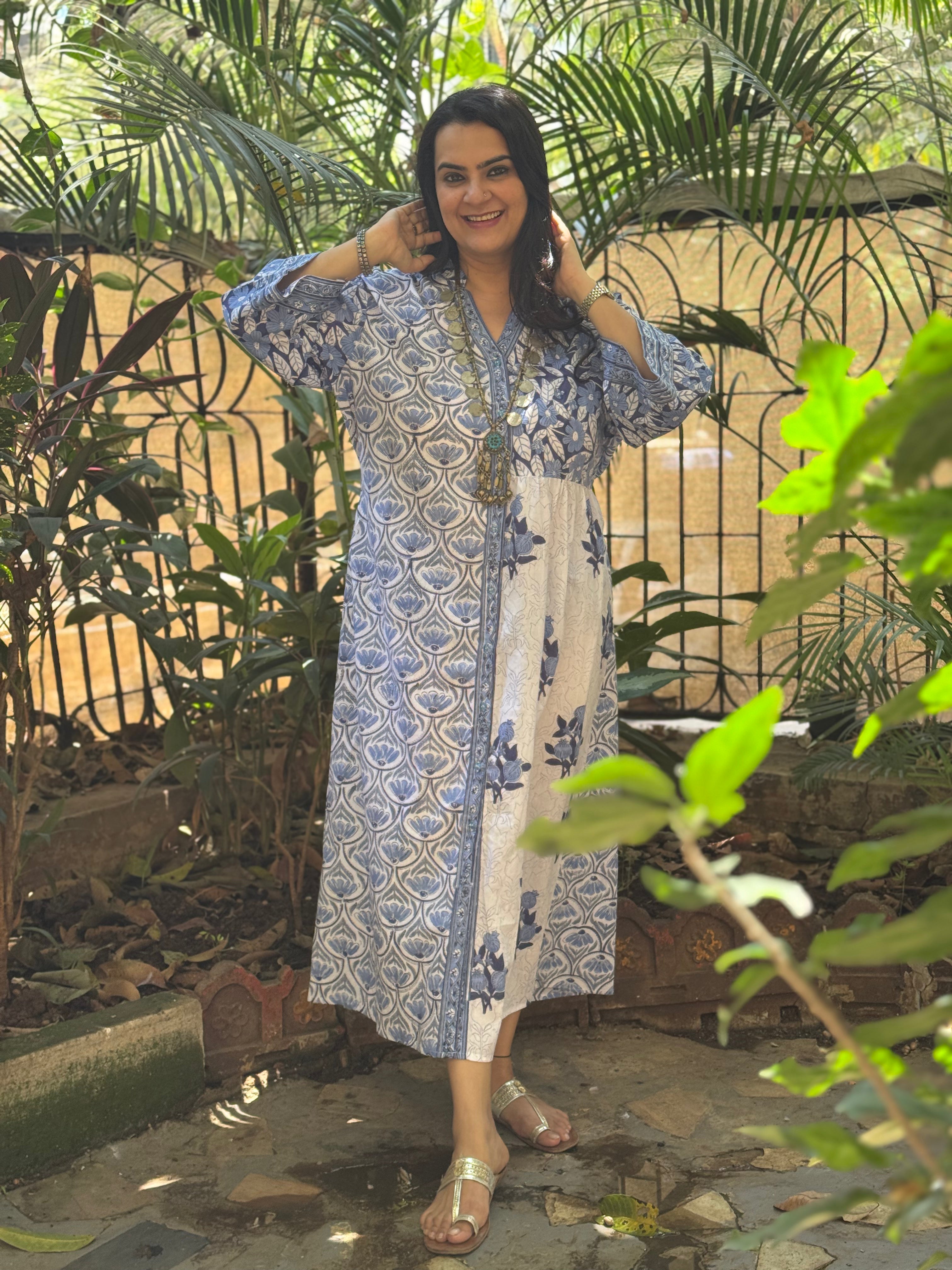 Indigo Elan Dress