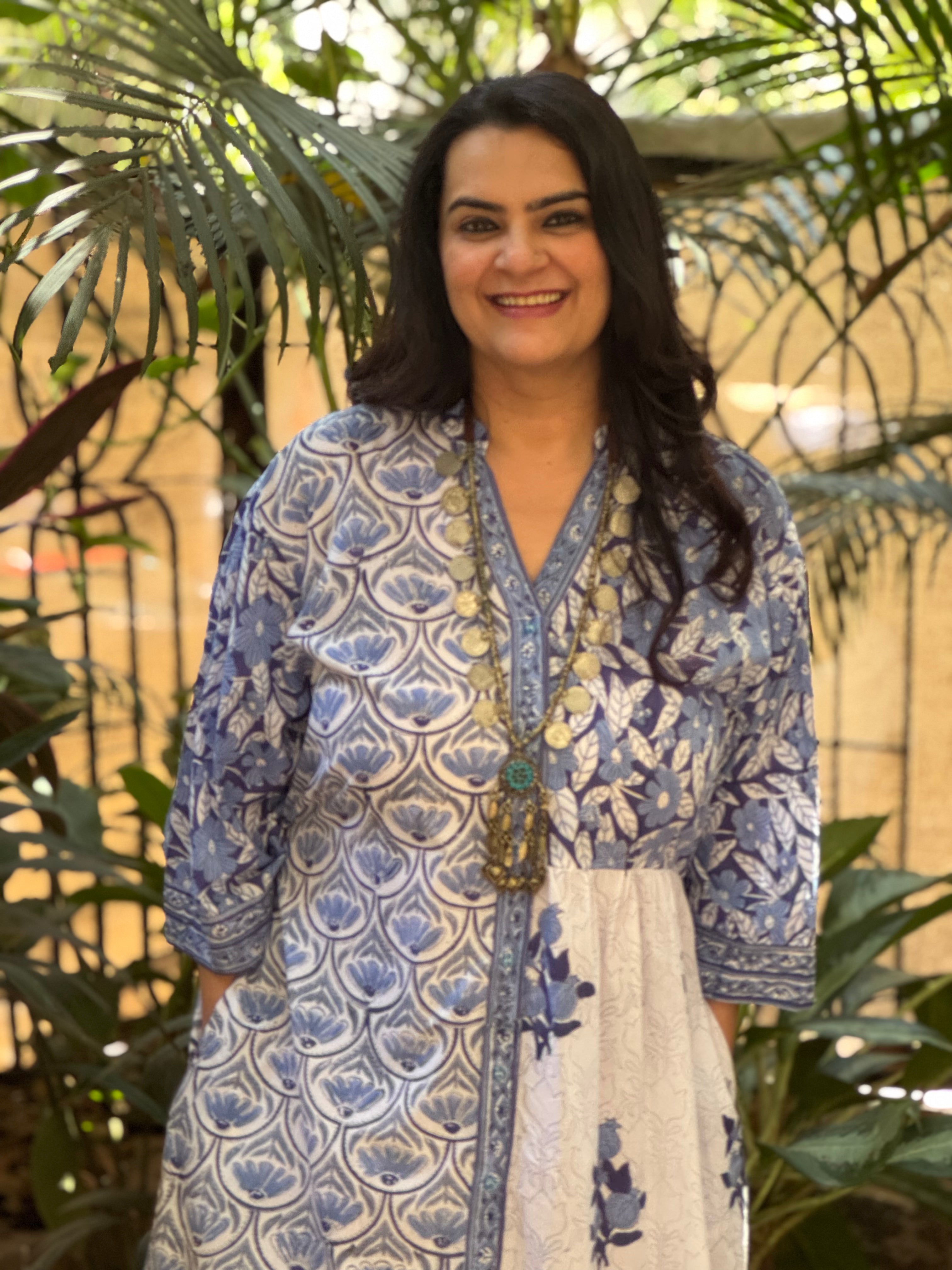 Indigo Elan Dress