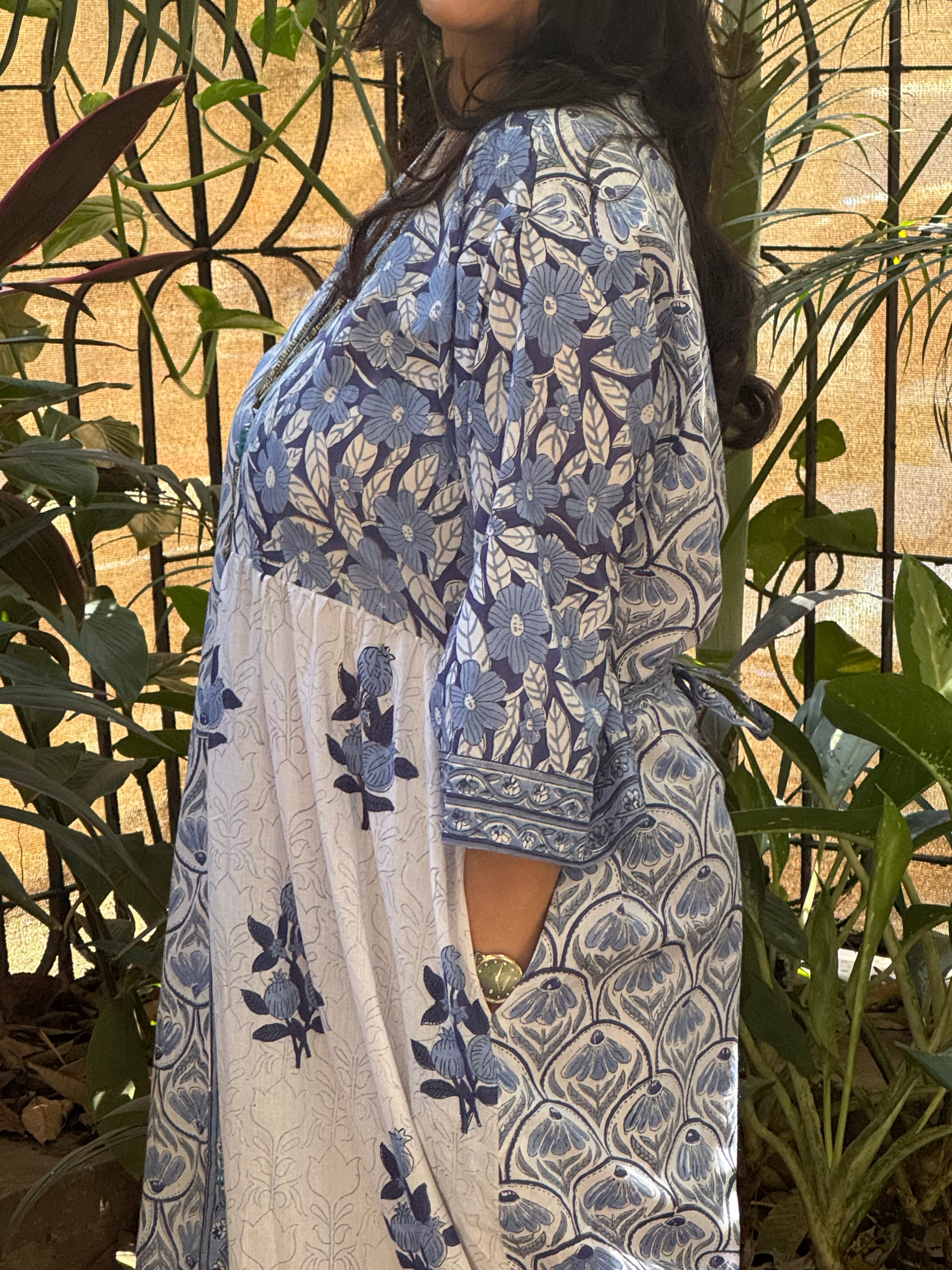 Indigo Elan Dress