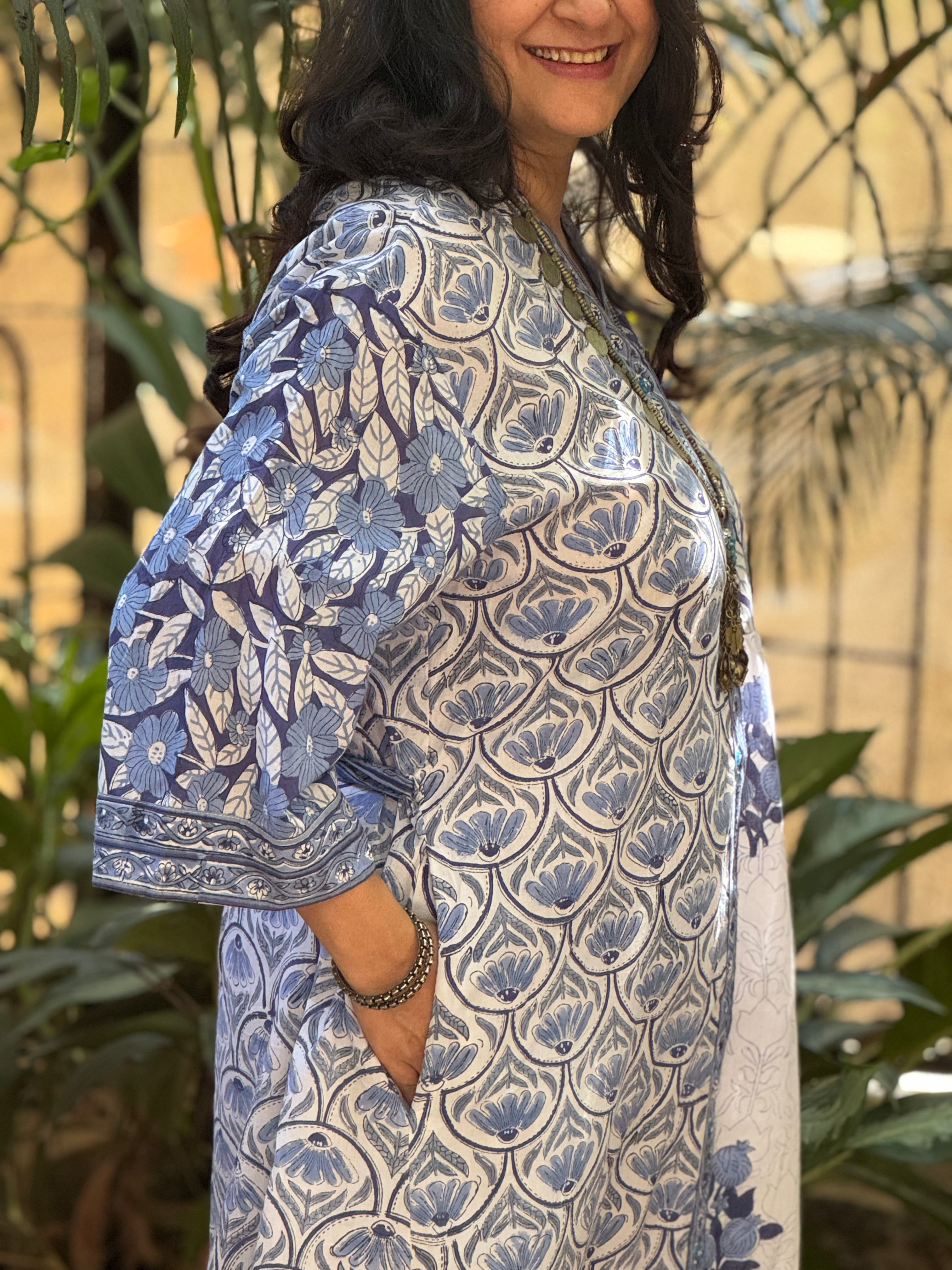 Indigo Elan Dress
