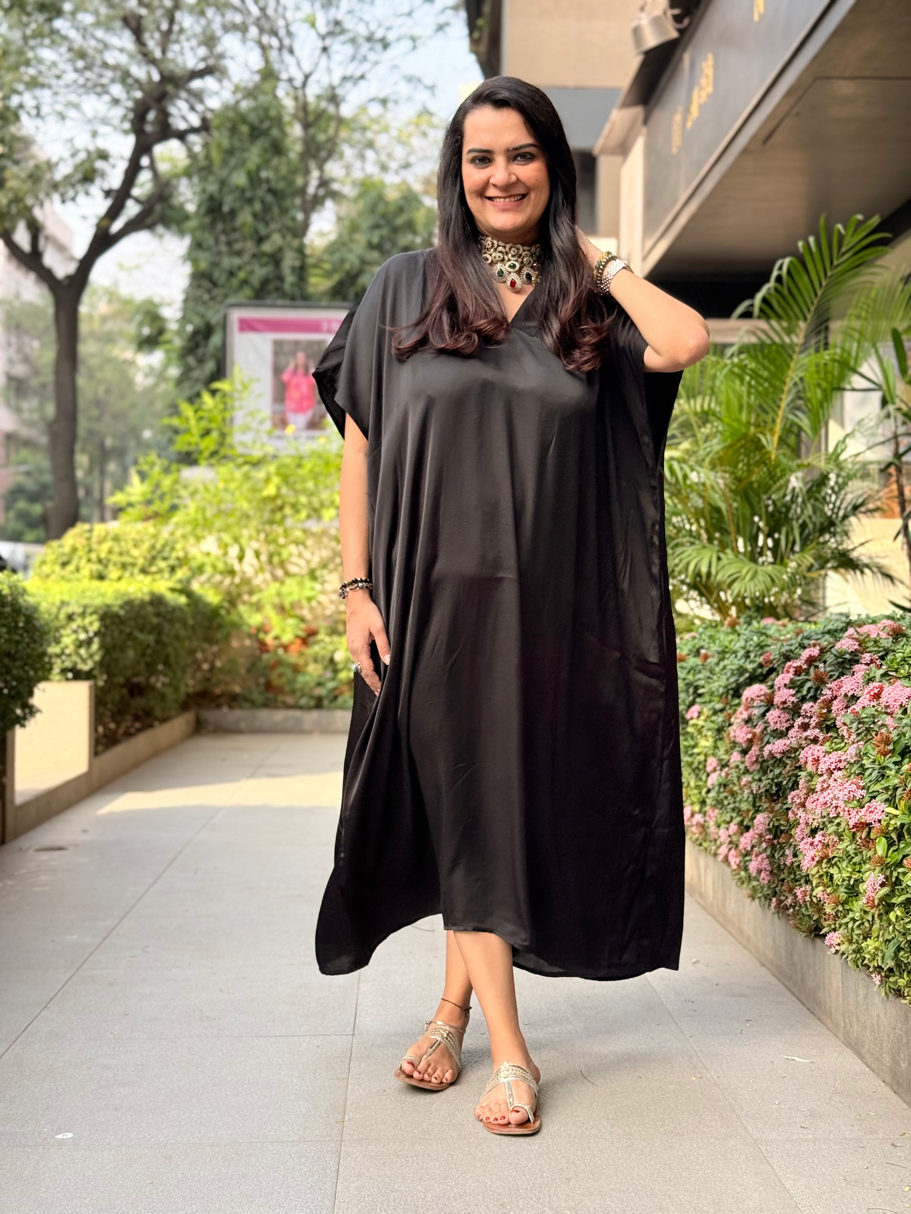 Amaya Kaftan - Black