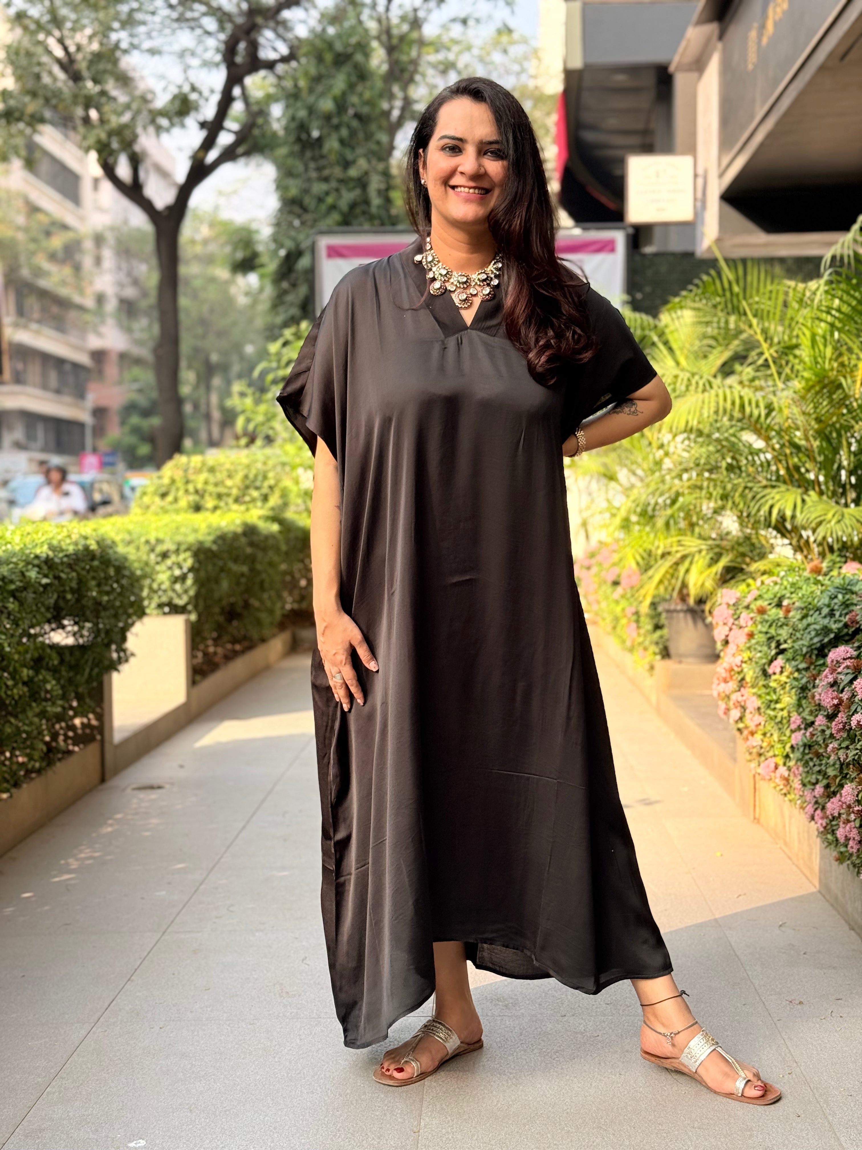 Amaya Kaftan - Black