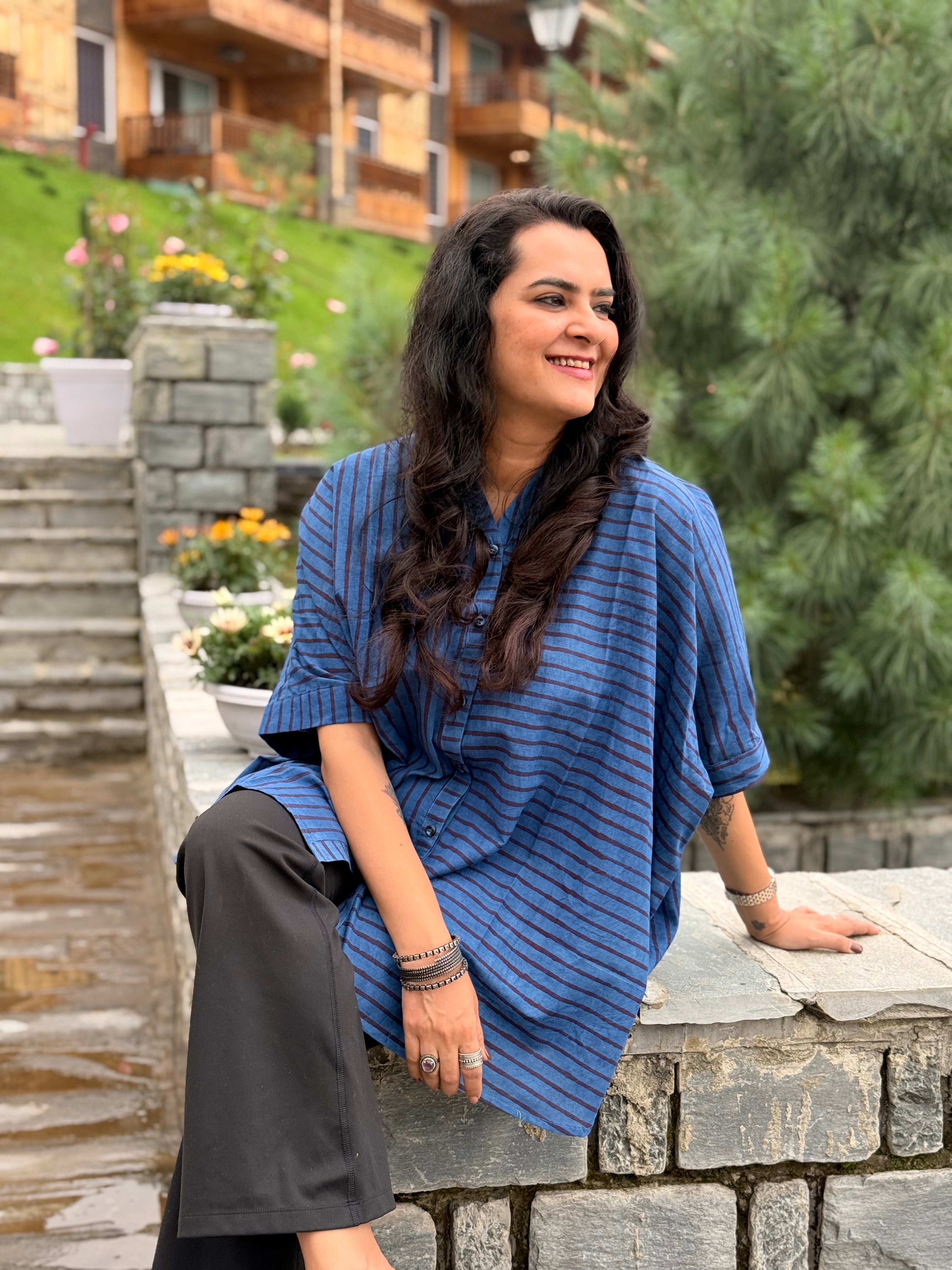 Dhaari Kaftan Shirt