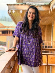 Amethyst Kaftan Shirt