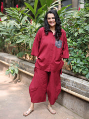 Colorplay Coord - Maroon