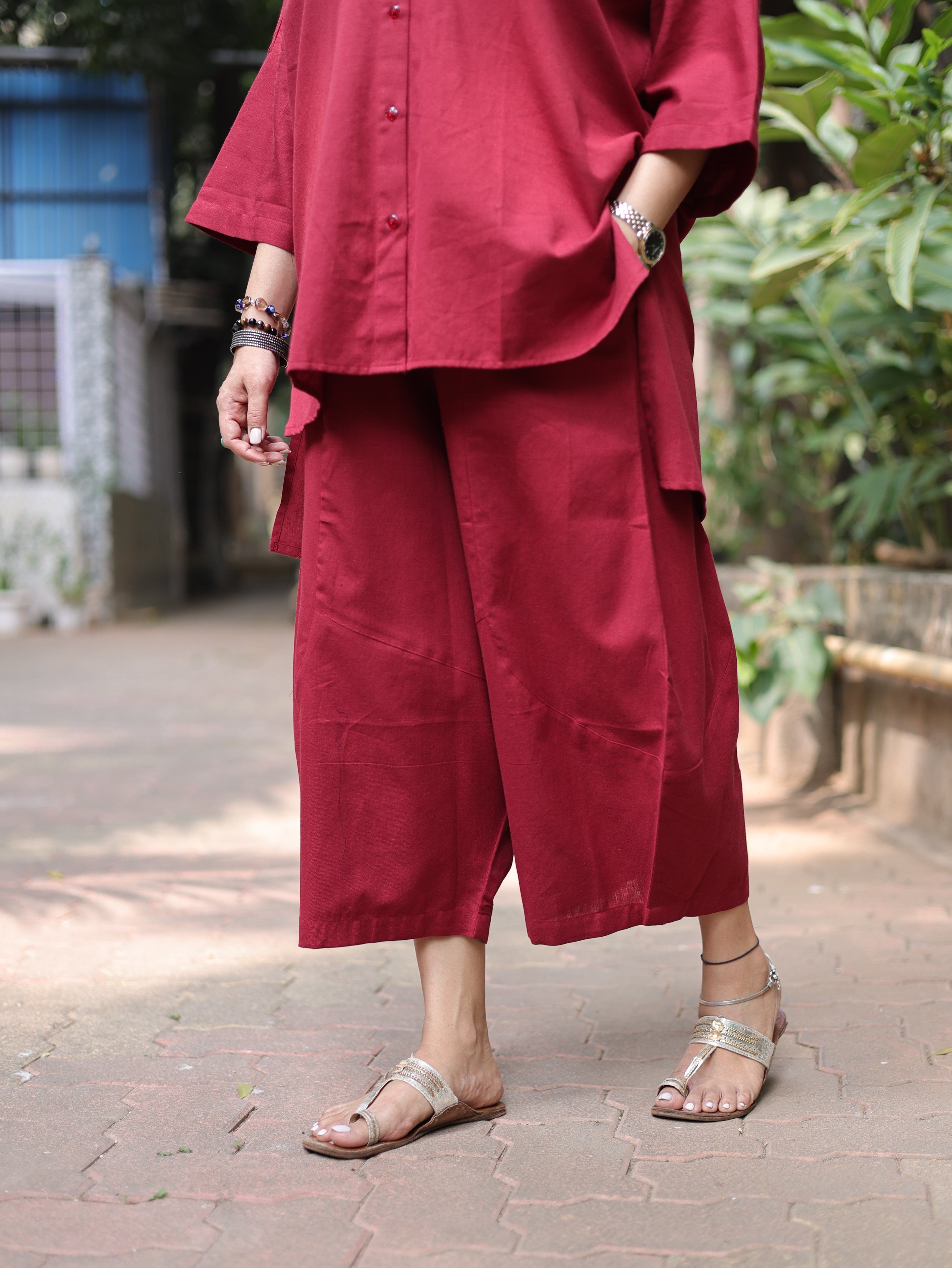 Colorplay Coord - Maroon