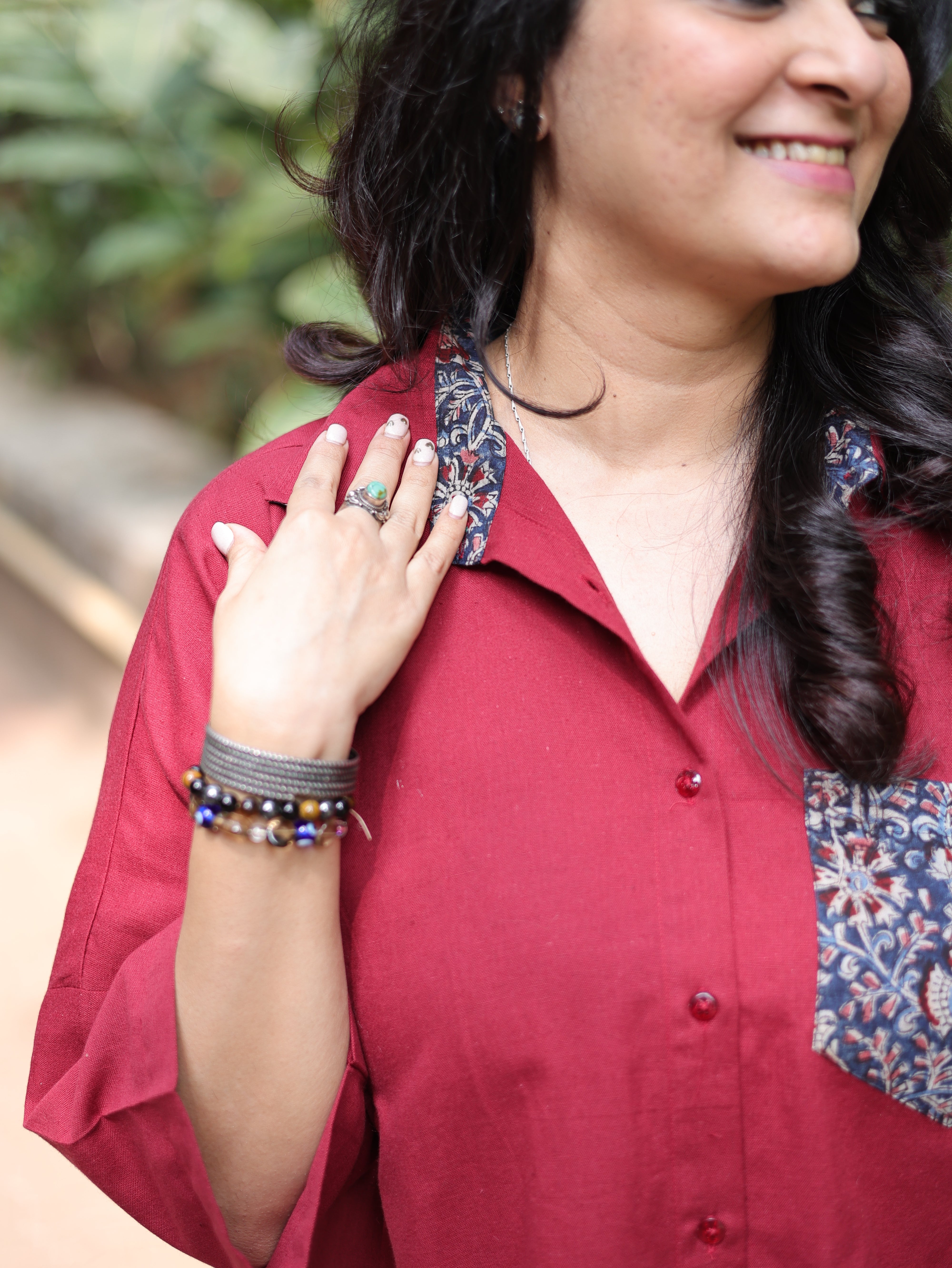 Colorplay Coord - Maroon