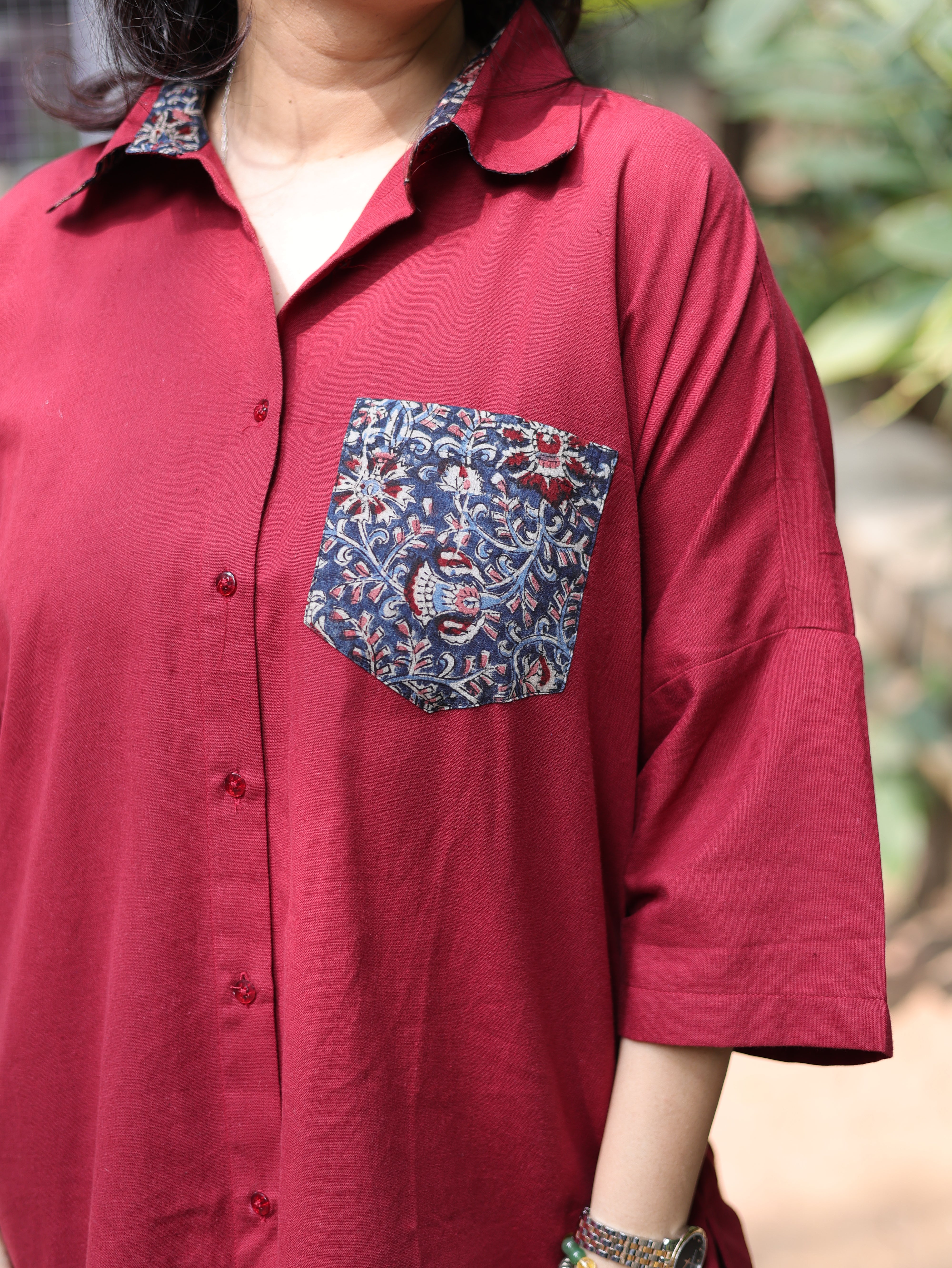 Colorplay Coord - Maroon