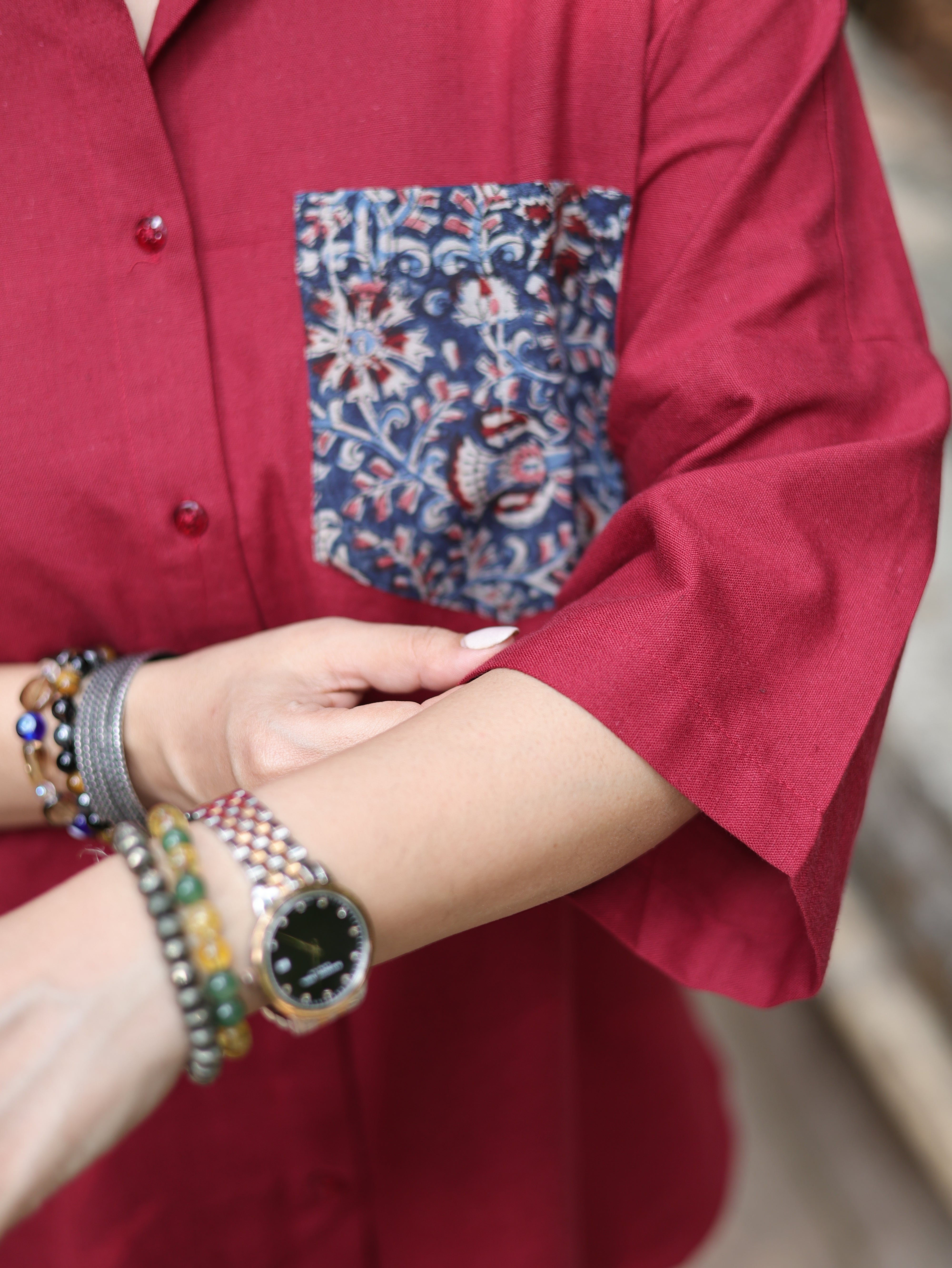 Colorplay Coord - Maroon