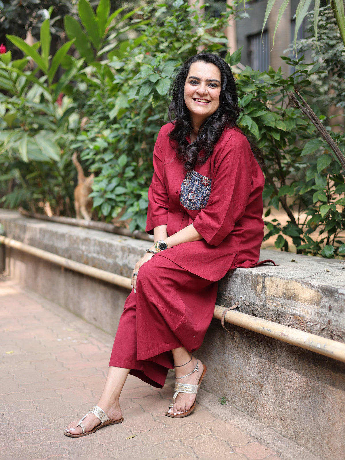 Colorplay Coord - Maroon