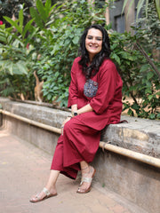 Colorplay Coord - Maroon