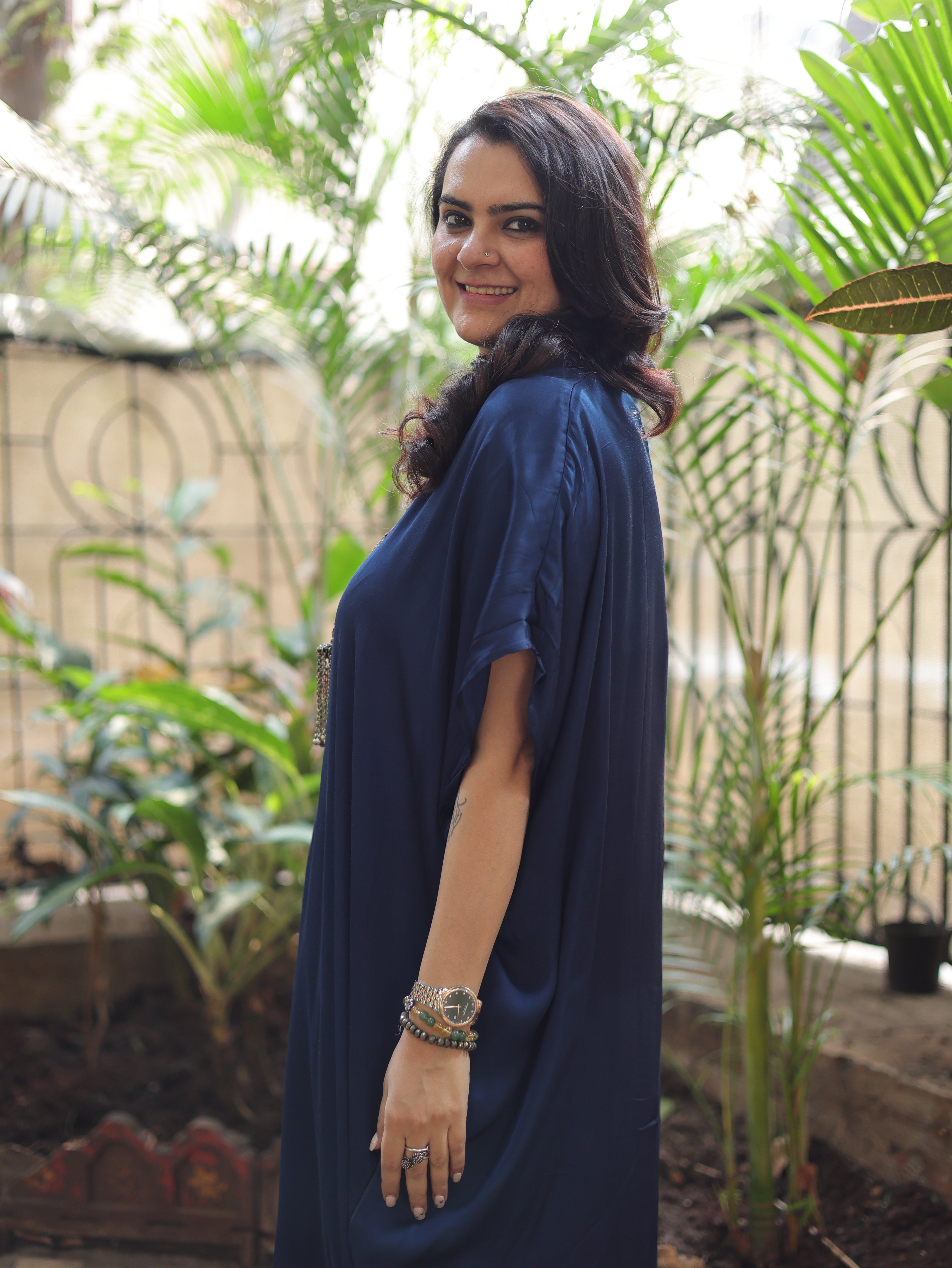 Amaya Kaftan - Navy