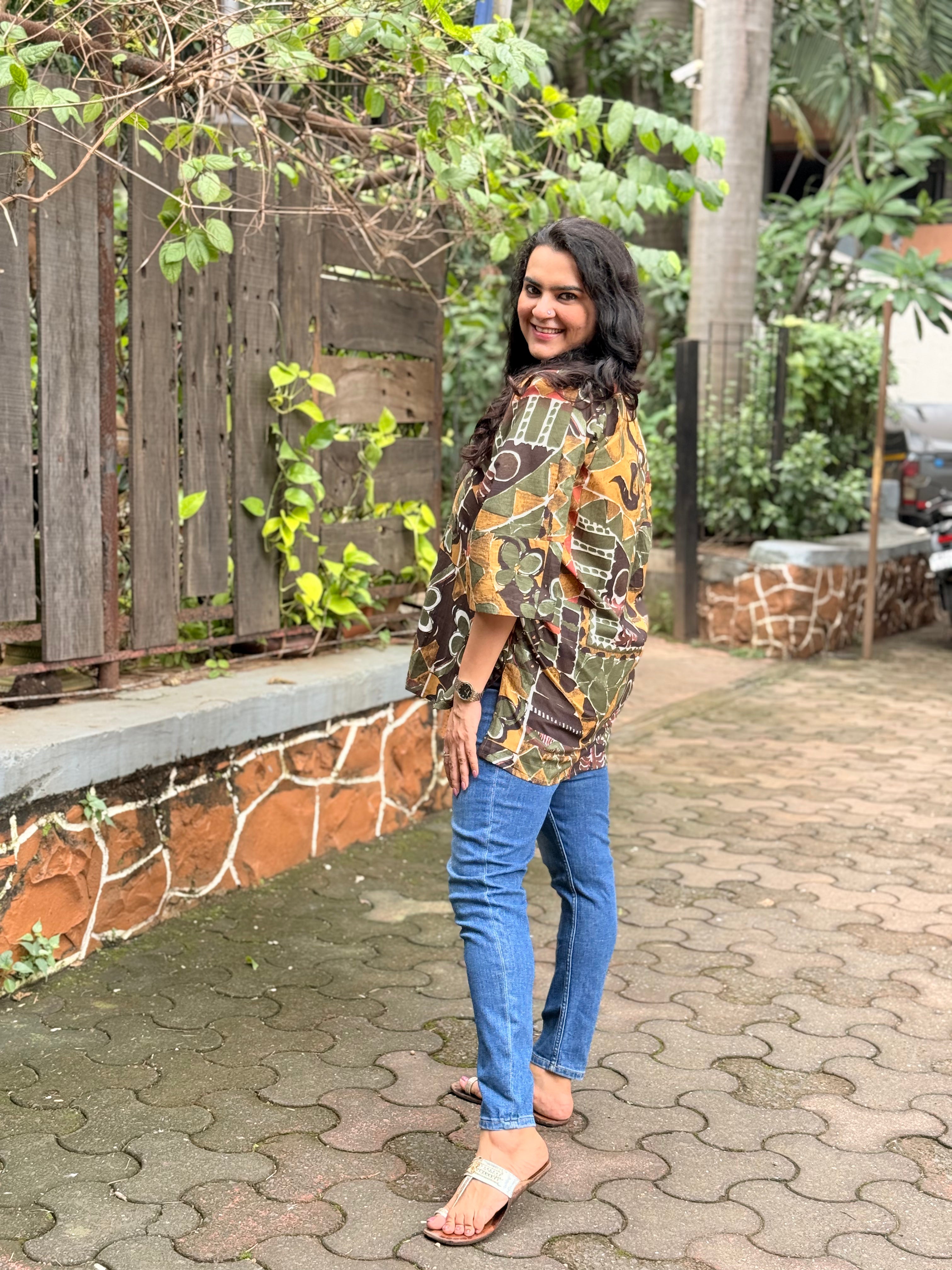 Amber Wildflower Antifit Shirt