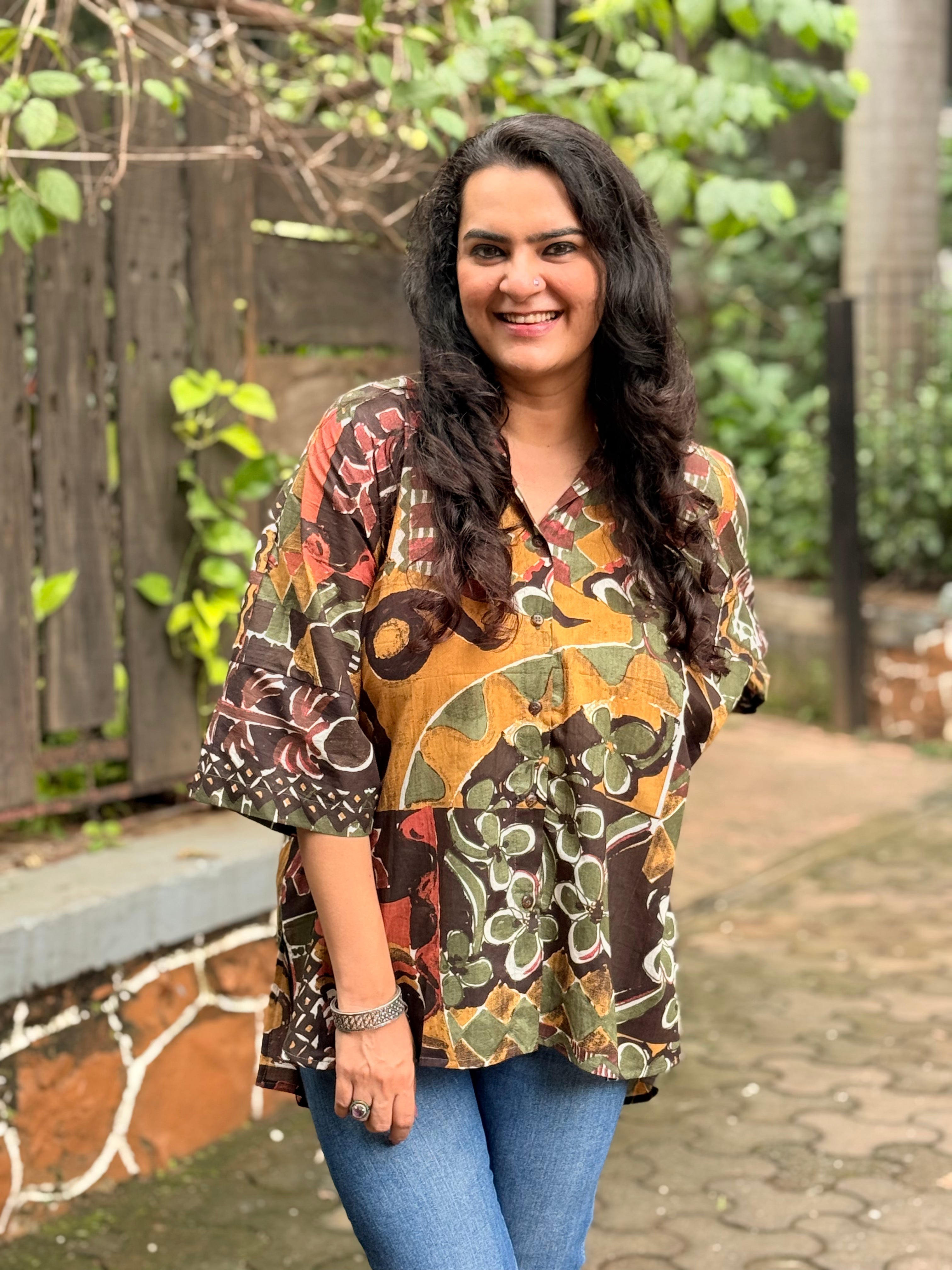 Amber Wildflower Antifit Shirt