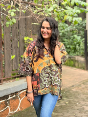Amber Wildflower Antifit Shirt